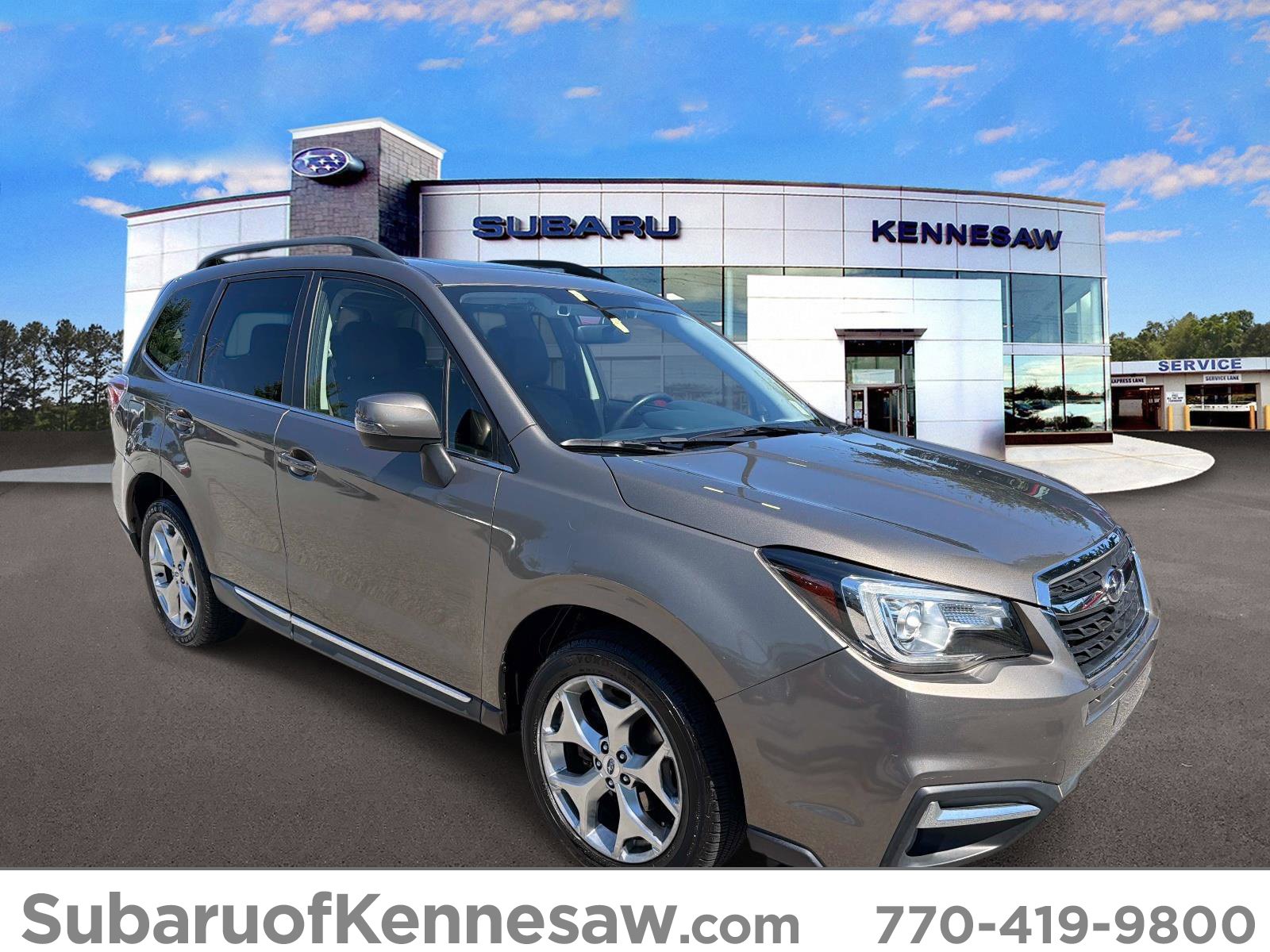 Bronze Metallic 2017 Subaru Forester SUV / Crossover All-Wheel Drive Continuously Variable Transmission