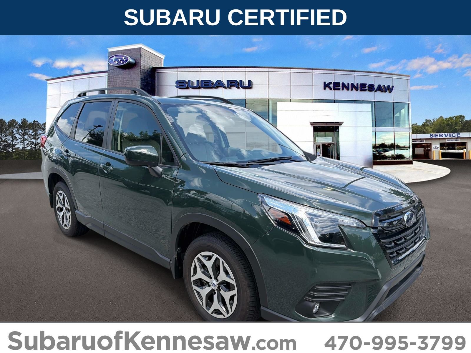 Green 2024 Subaru Forester SUV / Crossover All-Wheel Drive Continuously Variable Transmission