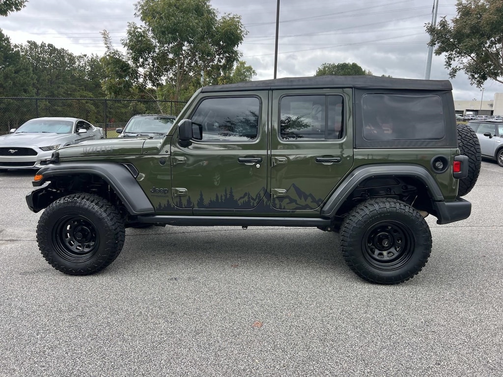 Used 2022 Jeep Wrangler Unlimited Willys SUV