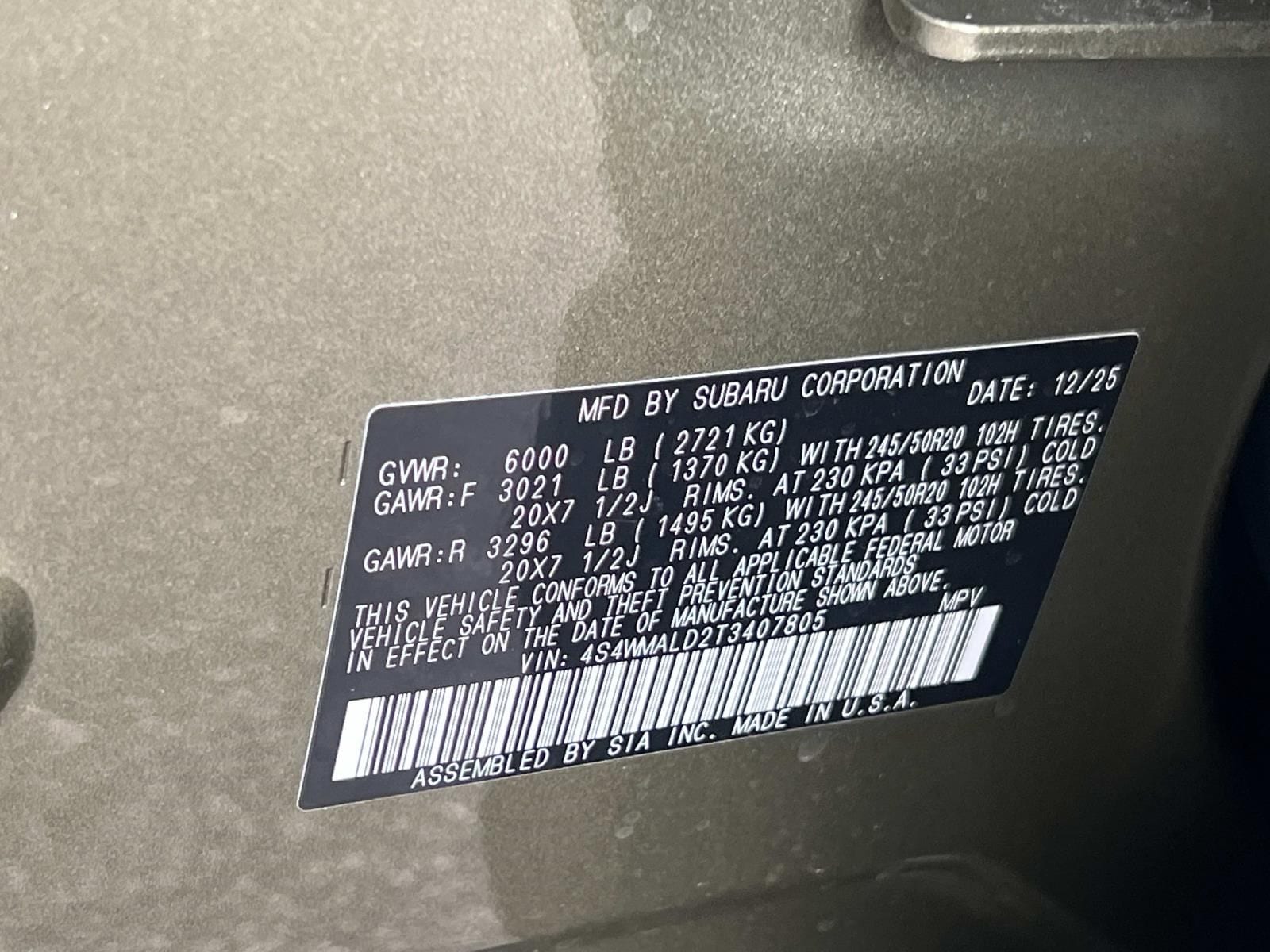 2026 Subaru Ascent Onyx Edition-Touring - Photo 26