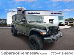 Used 2022 Jeep Wrangler Unlimited Willys SUV in Cumming GA