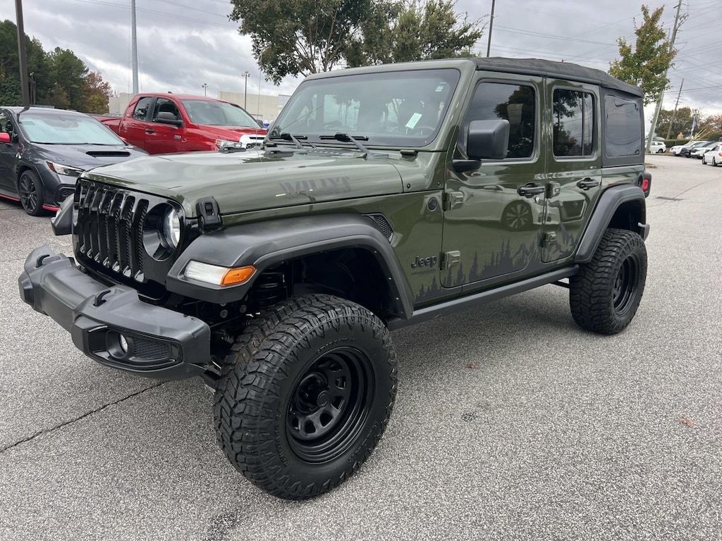 Used 2022 Jeep Wrangler Unlimited Willys SUV