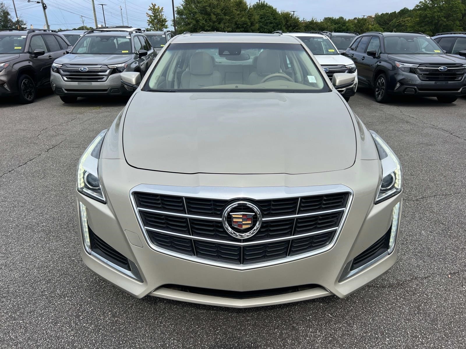 Used 2014 Cadillac CTS Sedan Luxury Collection with VIN 1G6AR5SX4E0125966 for sale in Kennesaw, GA