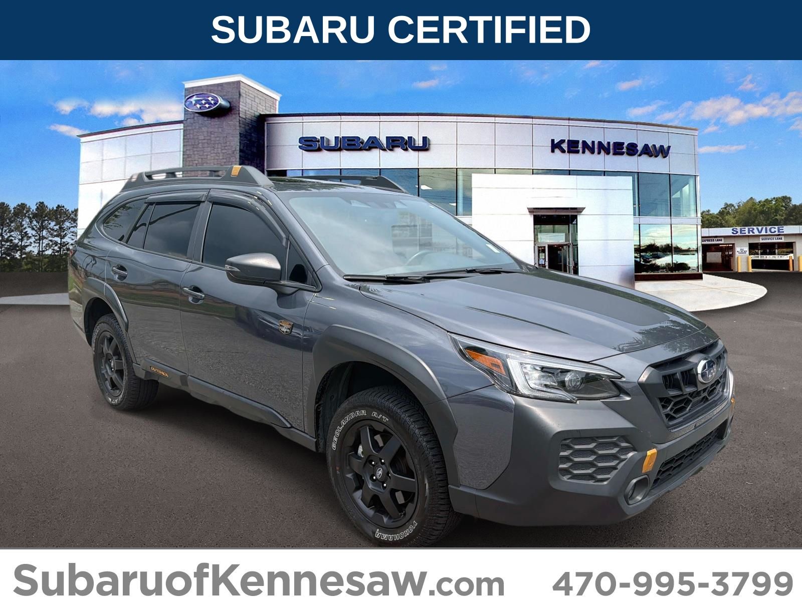 Gray Metallic 2024 Subaru Outback SUV / Crossover All-Wheel Drive Continuously Variable Transmission