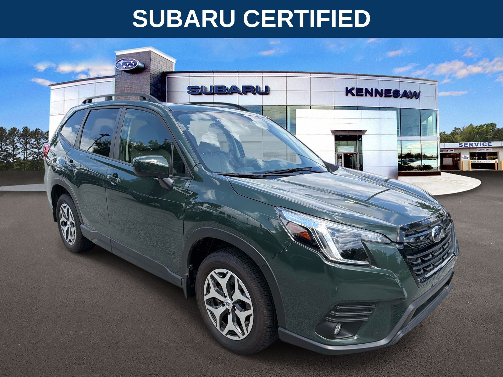 Green 2024 Subaru Forester SUV / Crossover All-Wheel Drive Continuously Variable Transmission