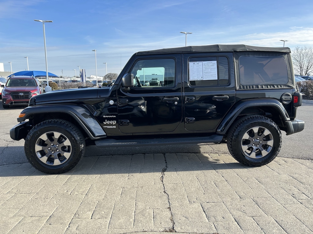 Used 2018 Jeep Wrangler Unlimited Sahara 4x4 SUV