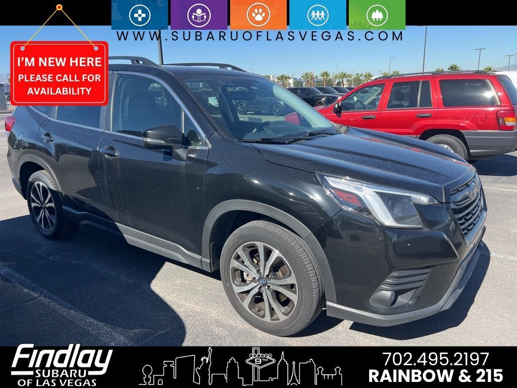 Certified 2022 Subaru Forester Limited SUV