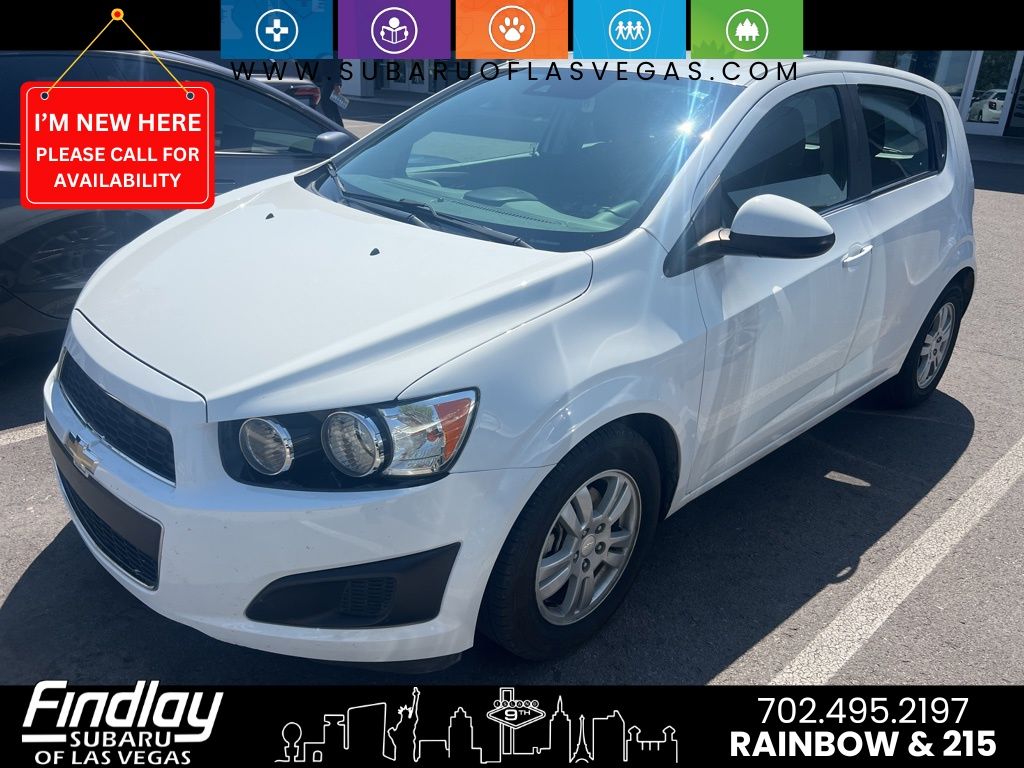 Used 2016 Chevrolet Sonic LT with VIN 1G1JC6SHXG4133605 for sale in Las Vegas, NV