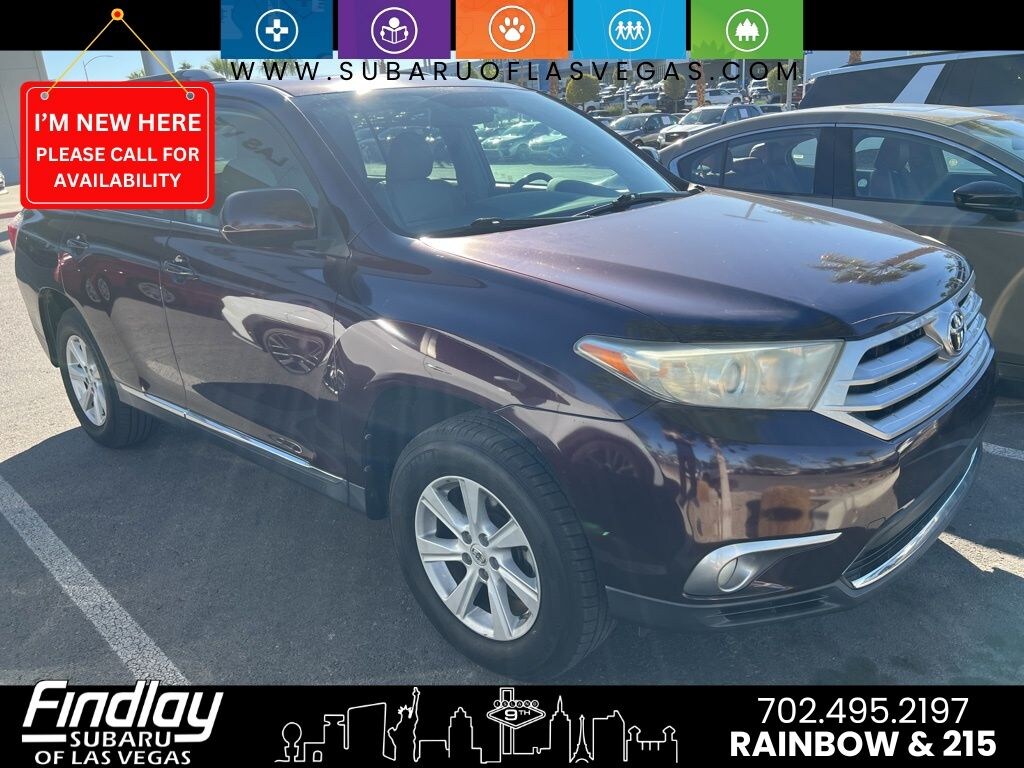 Used 2013 Toyota Highlander Base Plus V6 SUV