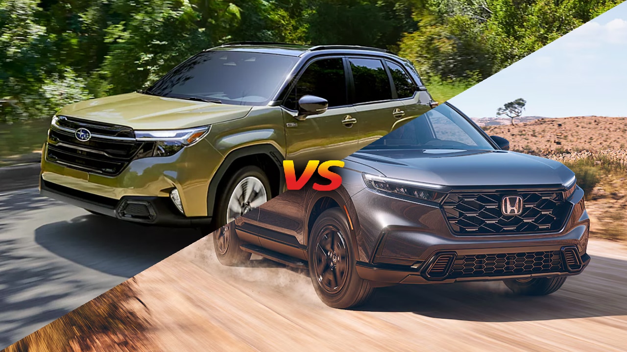 Honda CR-V vs Subaru Forester