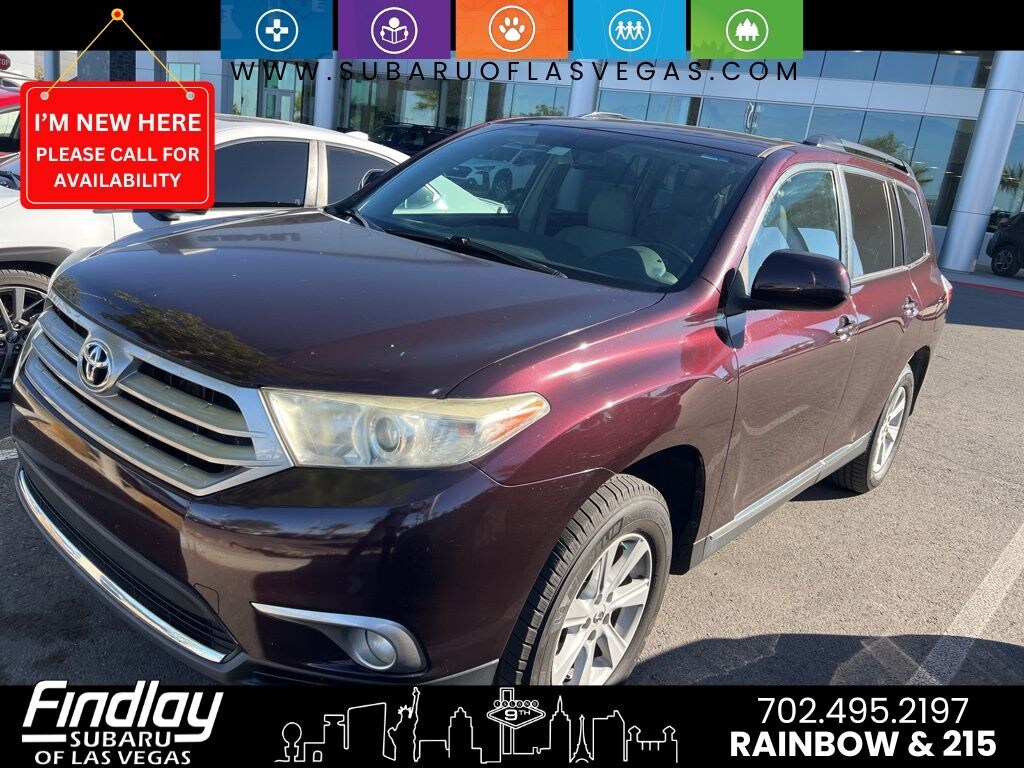 Used 2013 Toyota Highlander Base Plus V6 SUV