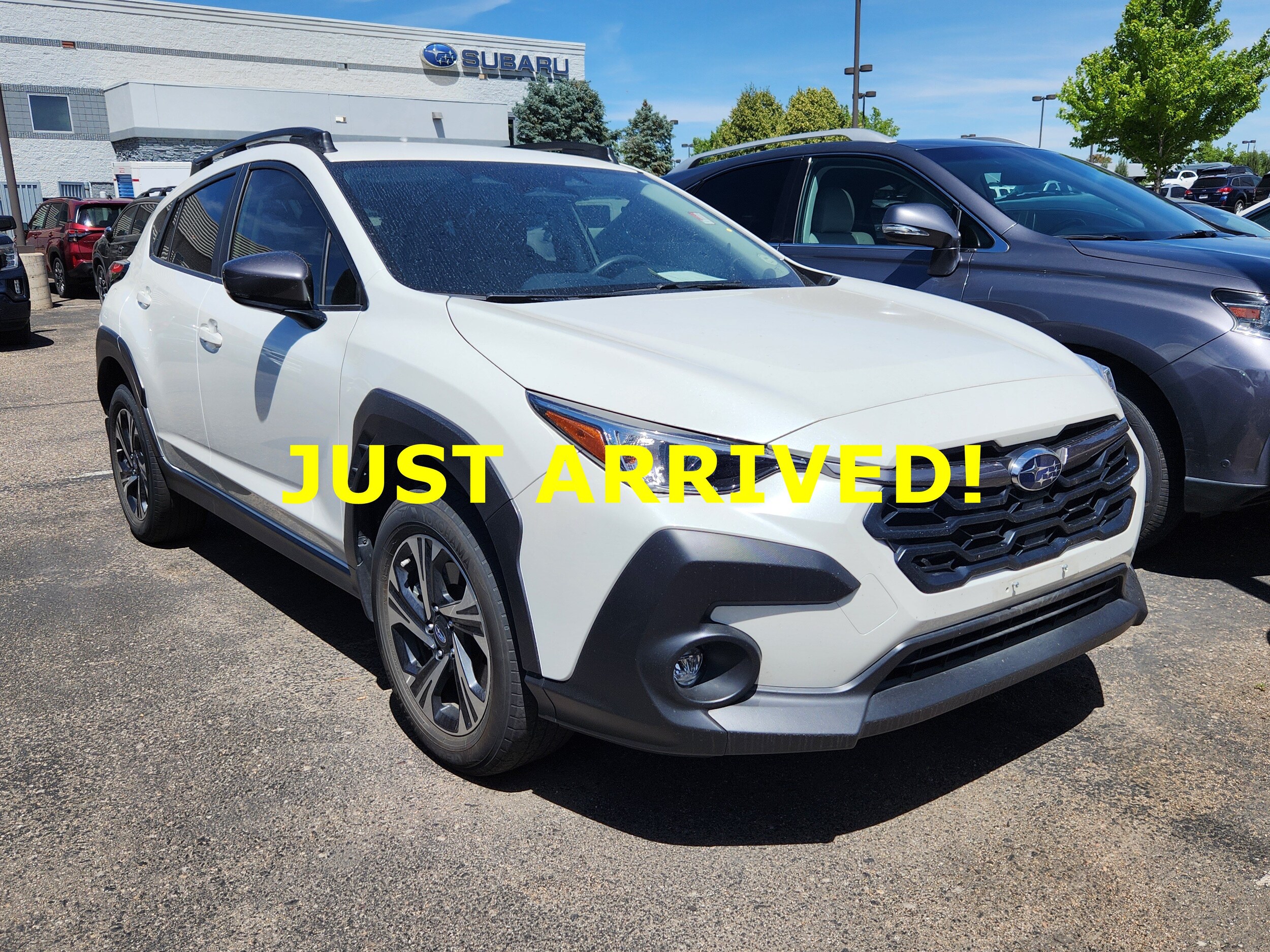 Crystal White Pearl 2024 Subaru Crosstrek SUV / Crossover All-Wheel Drive Continuously Variable Transmission