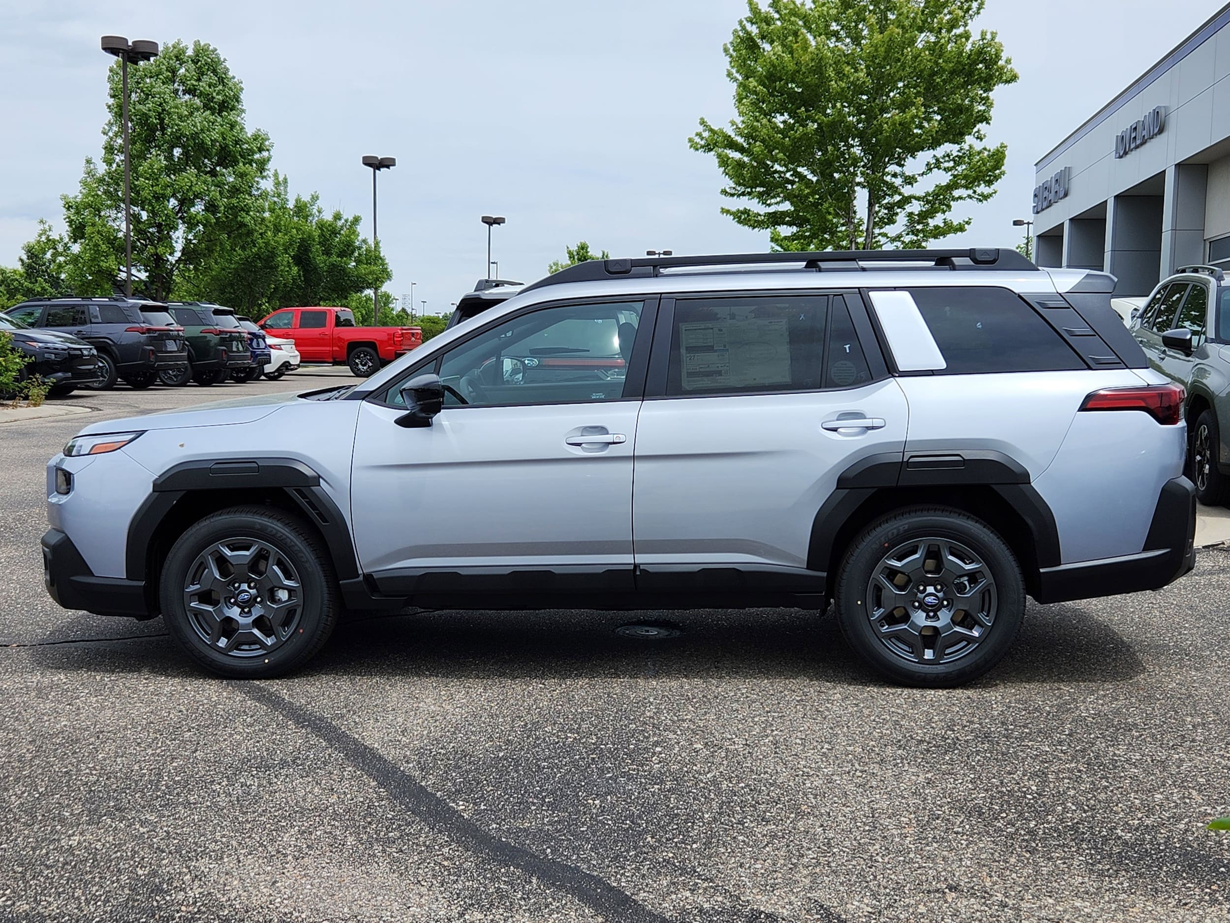 Silver 2026 Subaru Outback SUV / Crossover All-Wheel Drive Continuously Variable Transmission