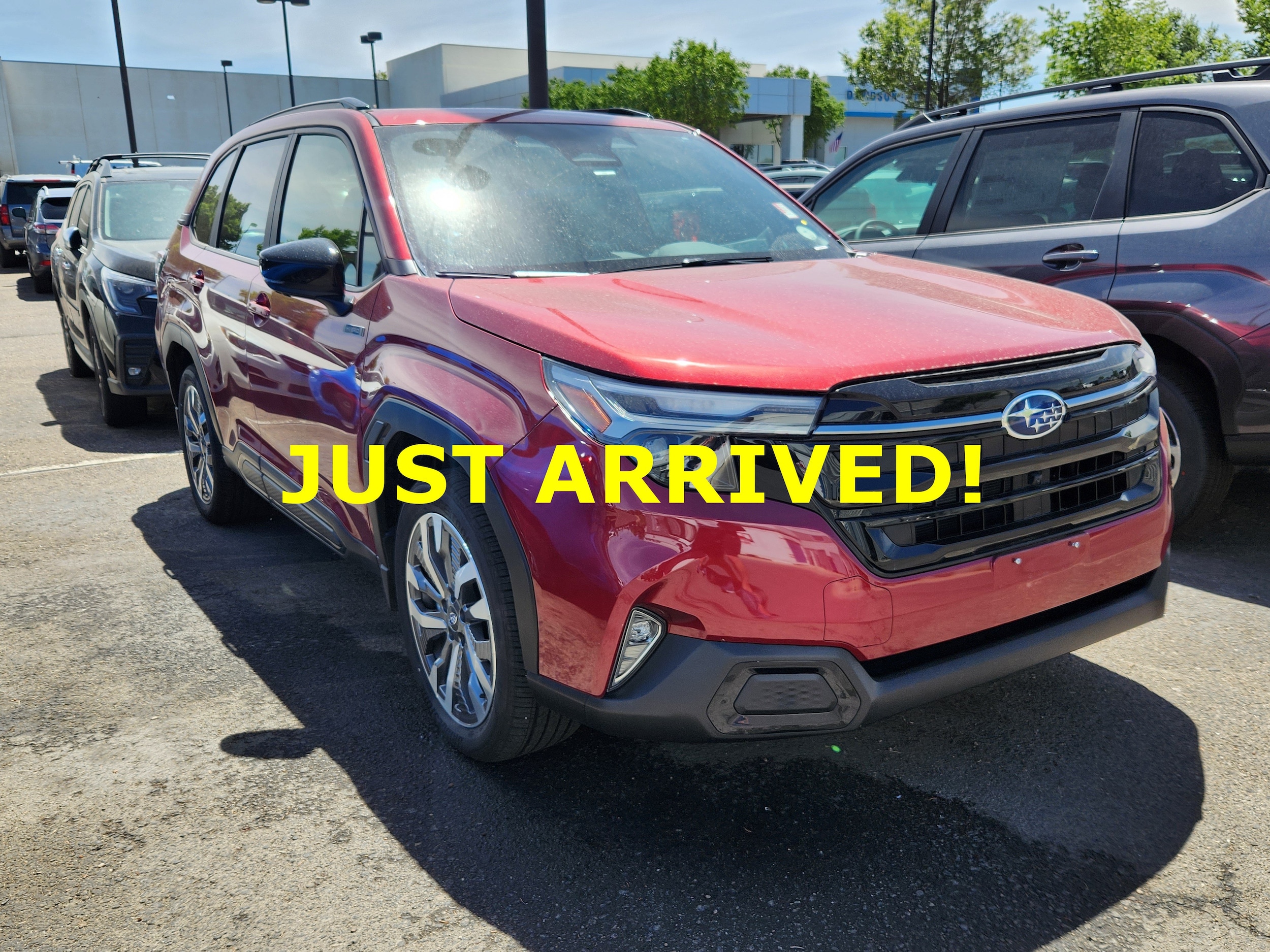 Crimson Red Pearl 2025 Subaru Forester Hybrid Touring AWD SUV / Crossover All-Wheel Drive Continuously Variable Transmission