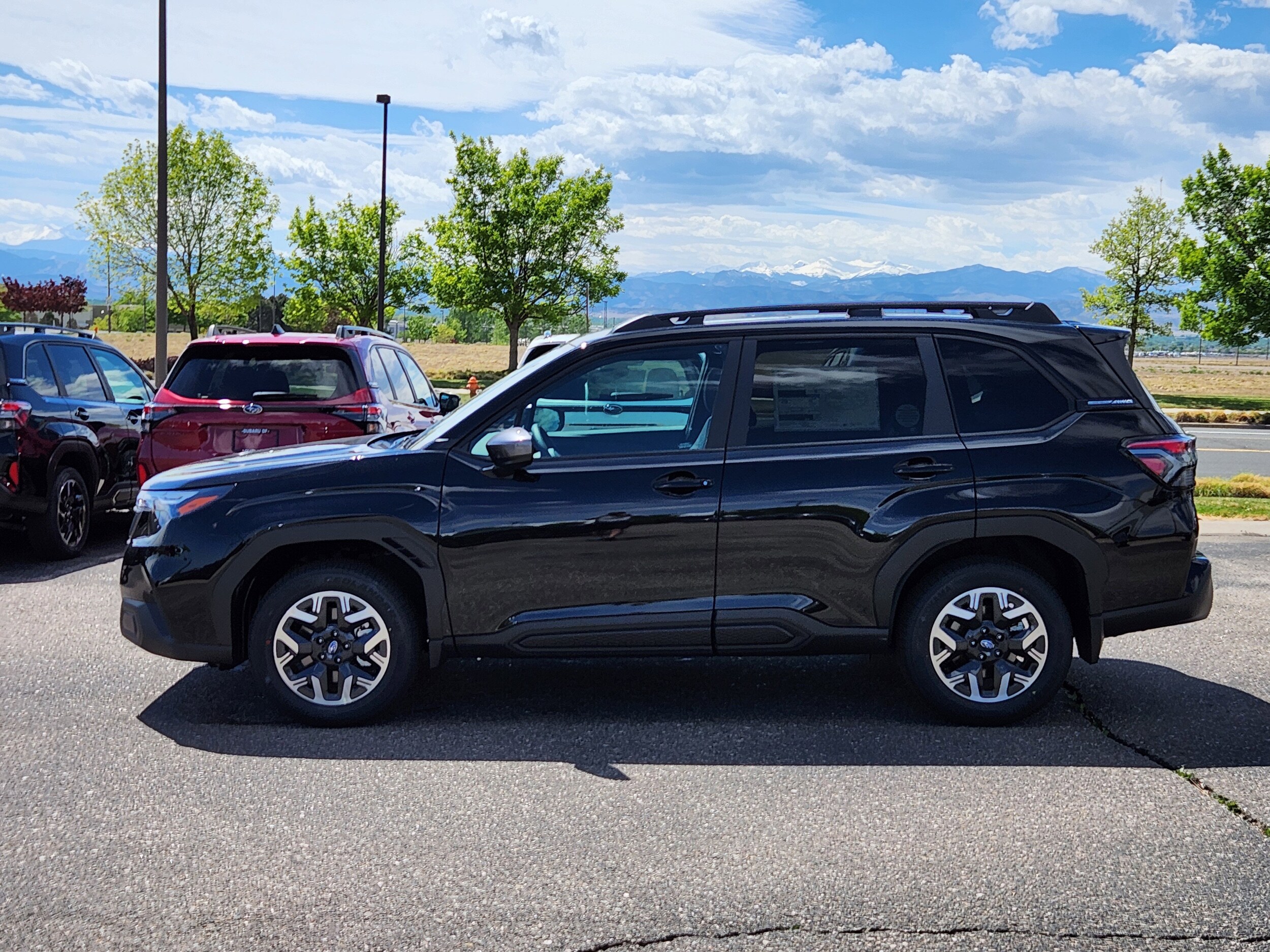 Crystal Black Silica 2026 Subaru Forester Crossover AWD SUV / Crossover All-Wheel Drive Continuously Variable Transmission