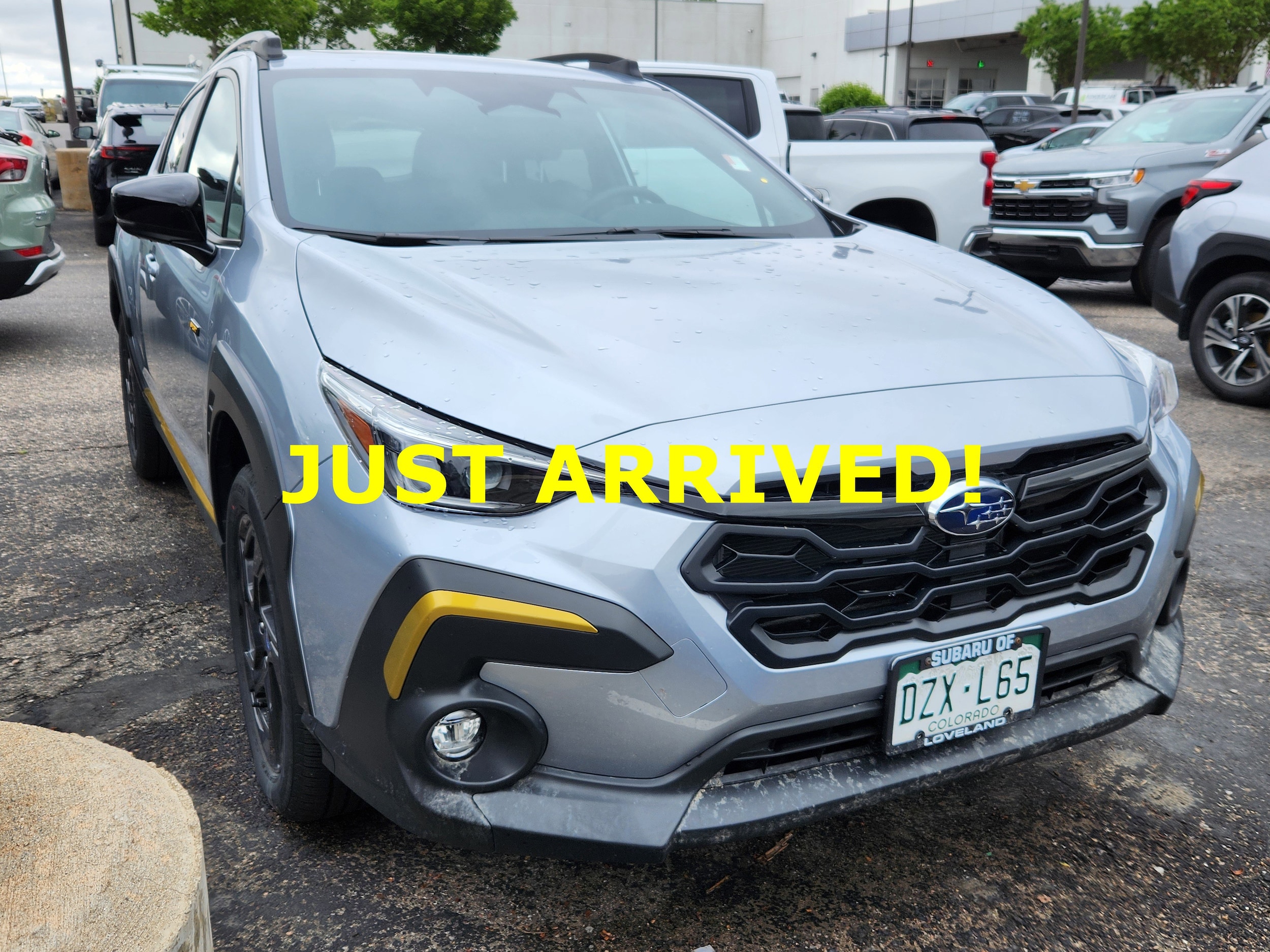 Ice Silver Metallic 2025 Subaru Crosstrek Sport AWD SUV / Crossover All-Wheel Drive Continuously Variable Transmission