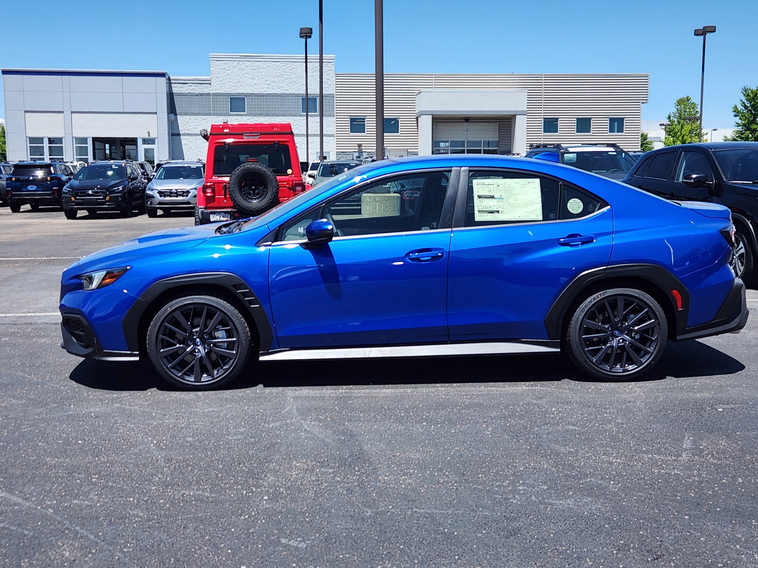 Blue 2026 Subaru WRX Sedan All-Wheel Drive 6-Speed Manual
