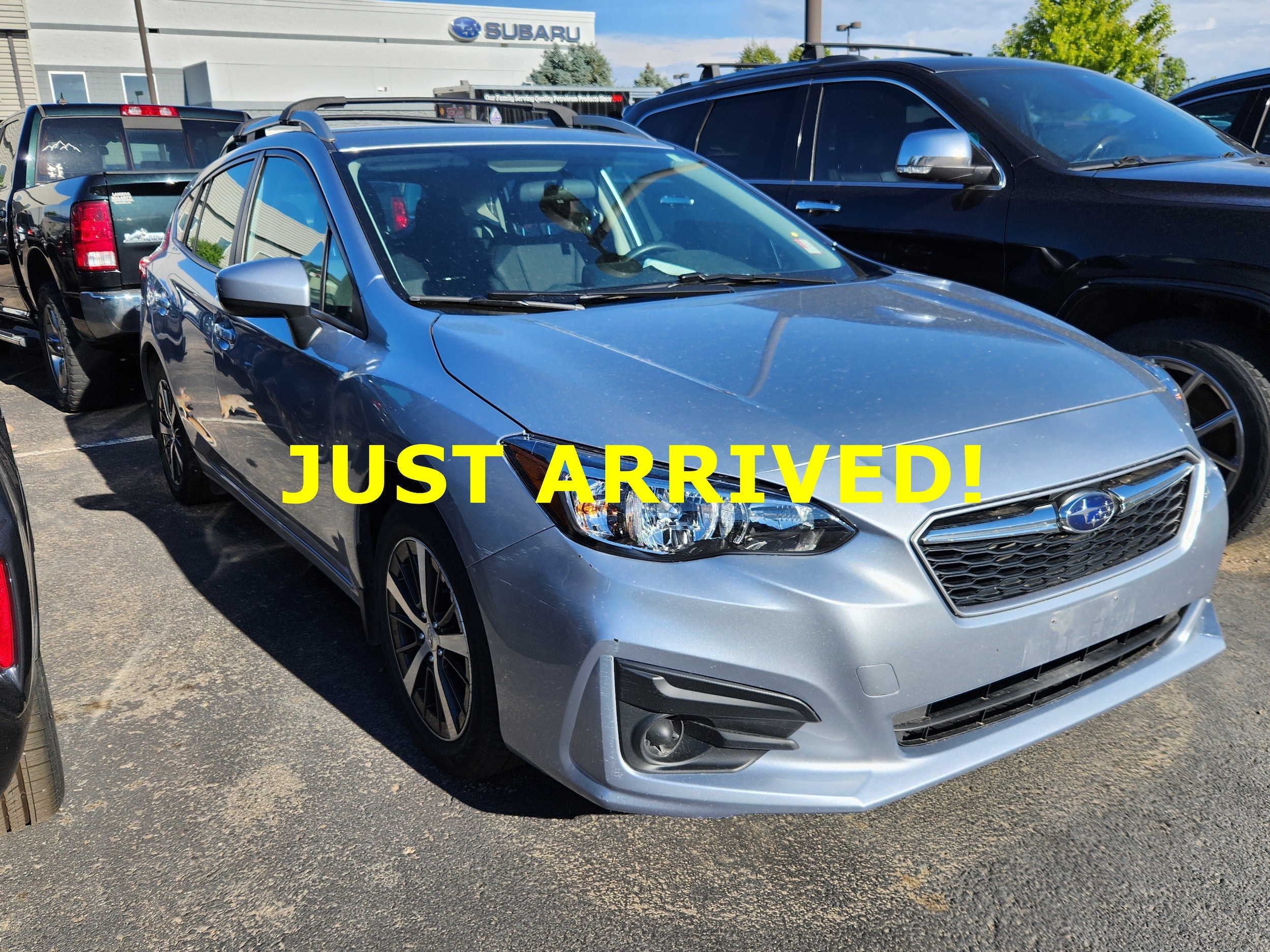 Ice Silver Metallic 2019 Subaru Impreza Hatchback All-Wheel Drive Continuously Variable Transmission