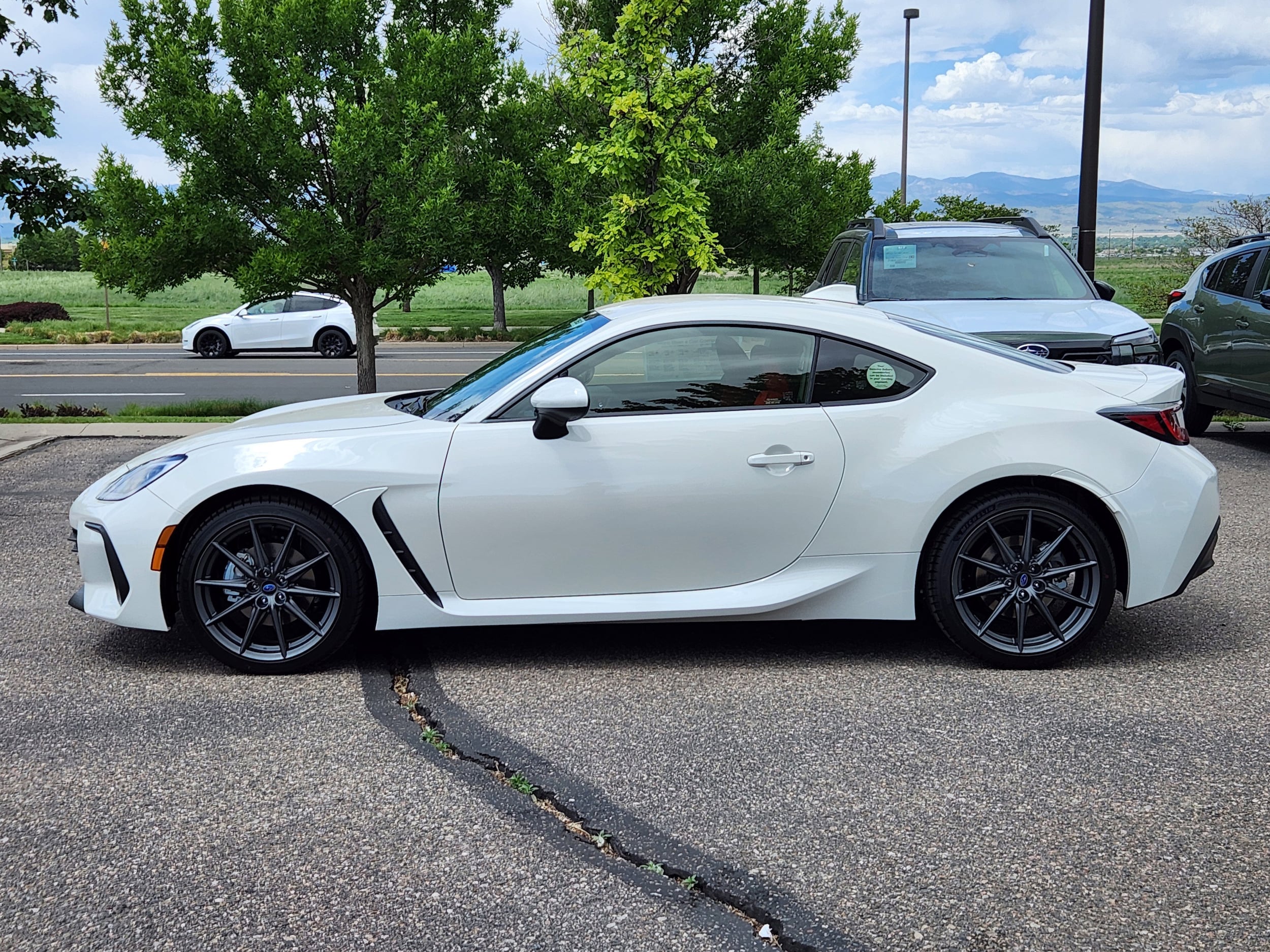 White 2026 Subaru BRZ Limited RWD Coupe Rear-Wheel Drive 6-Speed Manual