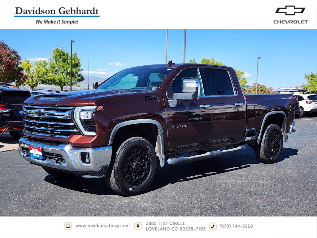 Used 2024 Chevrolet Silverado 2500HD LTZ 4WD Crew Cab 159 LTZ