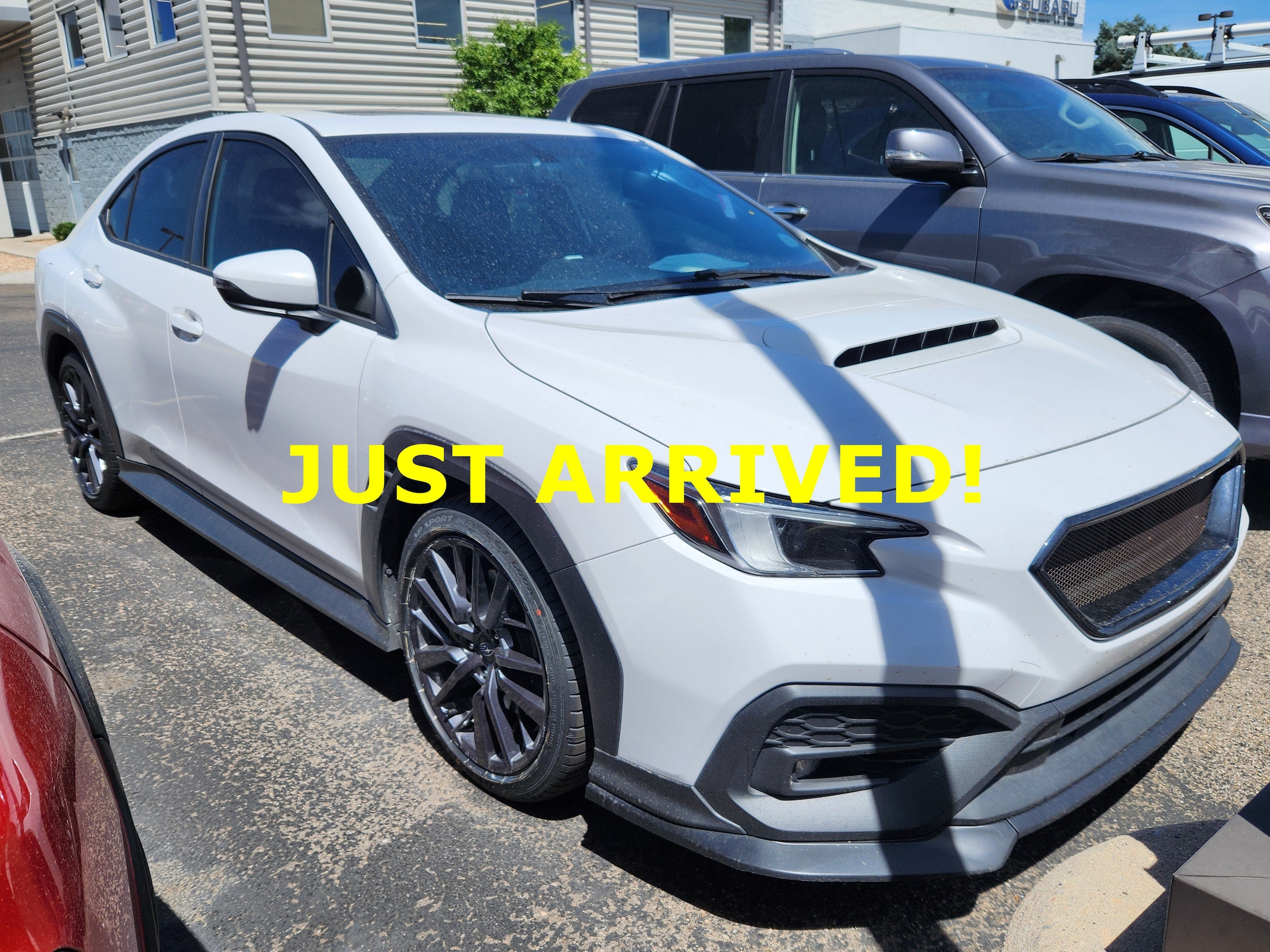 Ceramic White 2022 Subaru WRX Sedan All-Wheel Drive 6-Speed Manual