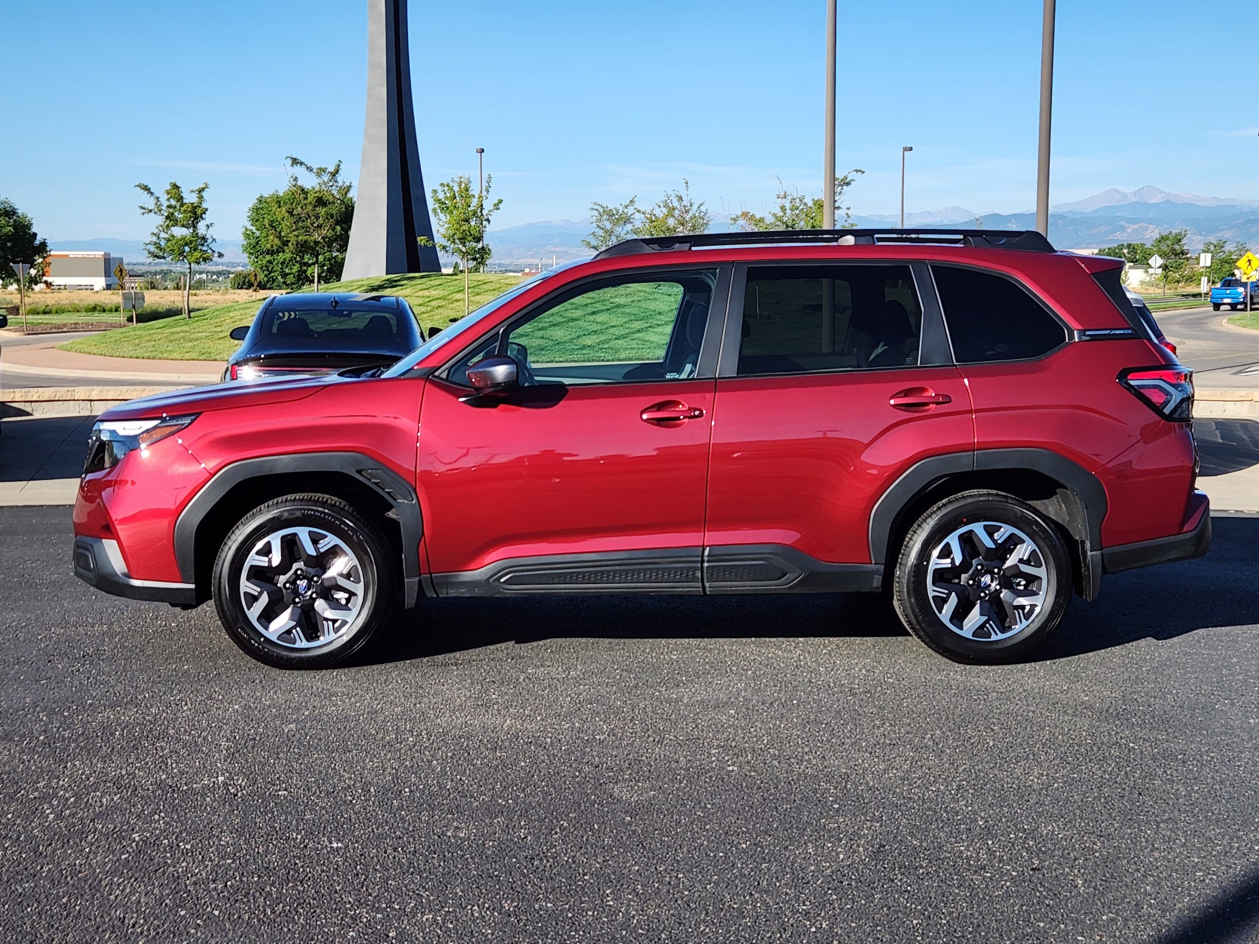 Crimson Red Pearl 2026 Subaru Forester SUV / Crossover All-Wheel Drive Continuously Variable Transmission