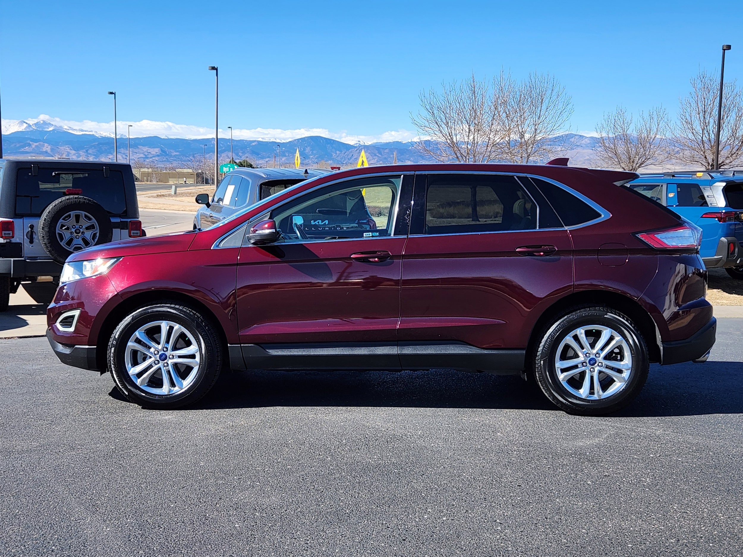Used 2017 Ford Edge SEL with VIN 2FMPK3J85HBB04858 for sale in Loveland, CO