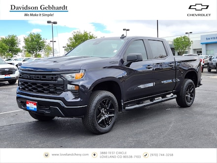 2024 Chevrolet Silverado 1500 Custom Trail Boss 4WD Crew Cab 147 Custom Trail Boss