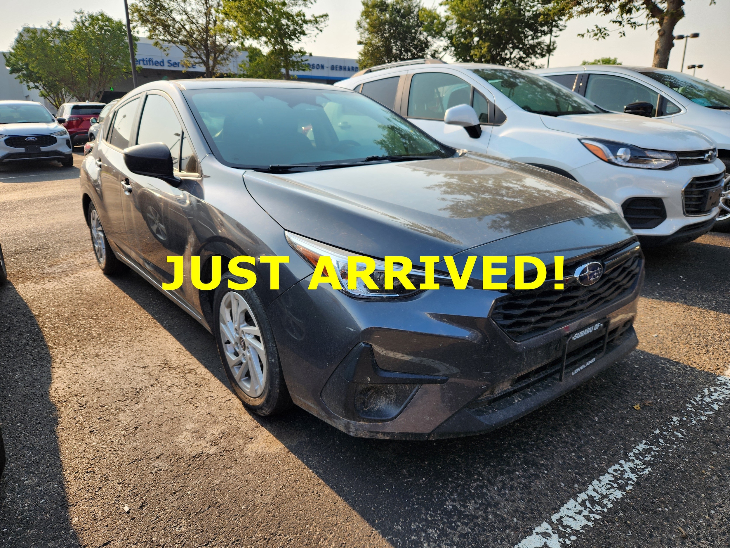 Magnetite Gray Metallic 2024 Subaru Impreza Sedan All-Wheel Drive Continuously Variable Transmission