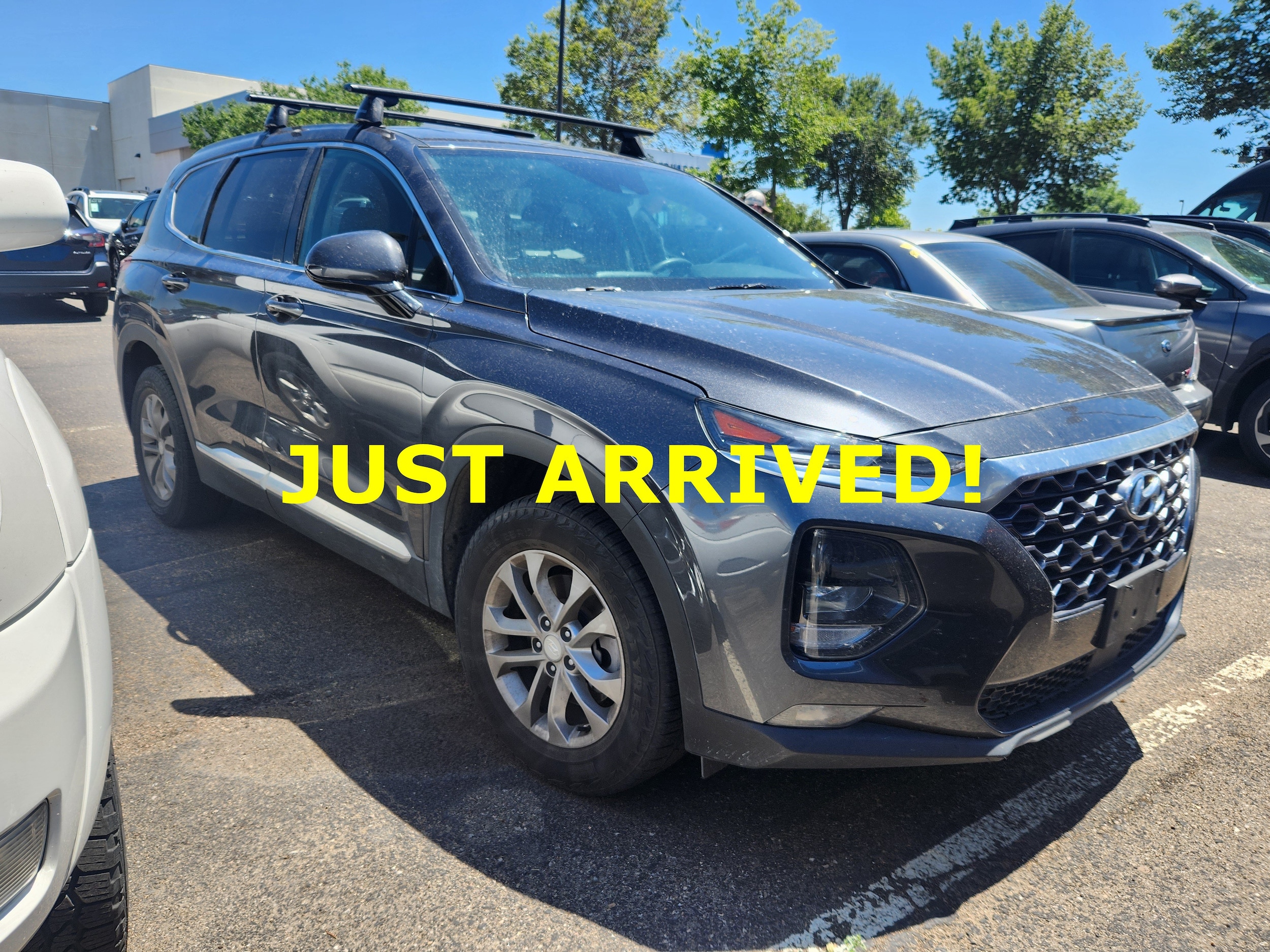 Portofino Gray 2020 Hyundai Santa Fe SUV / Crossover All-Wheel Drive 8-Speed Automatic