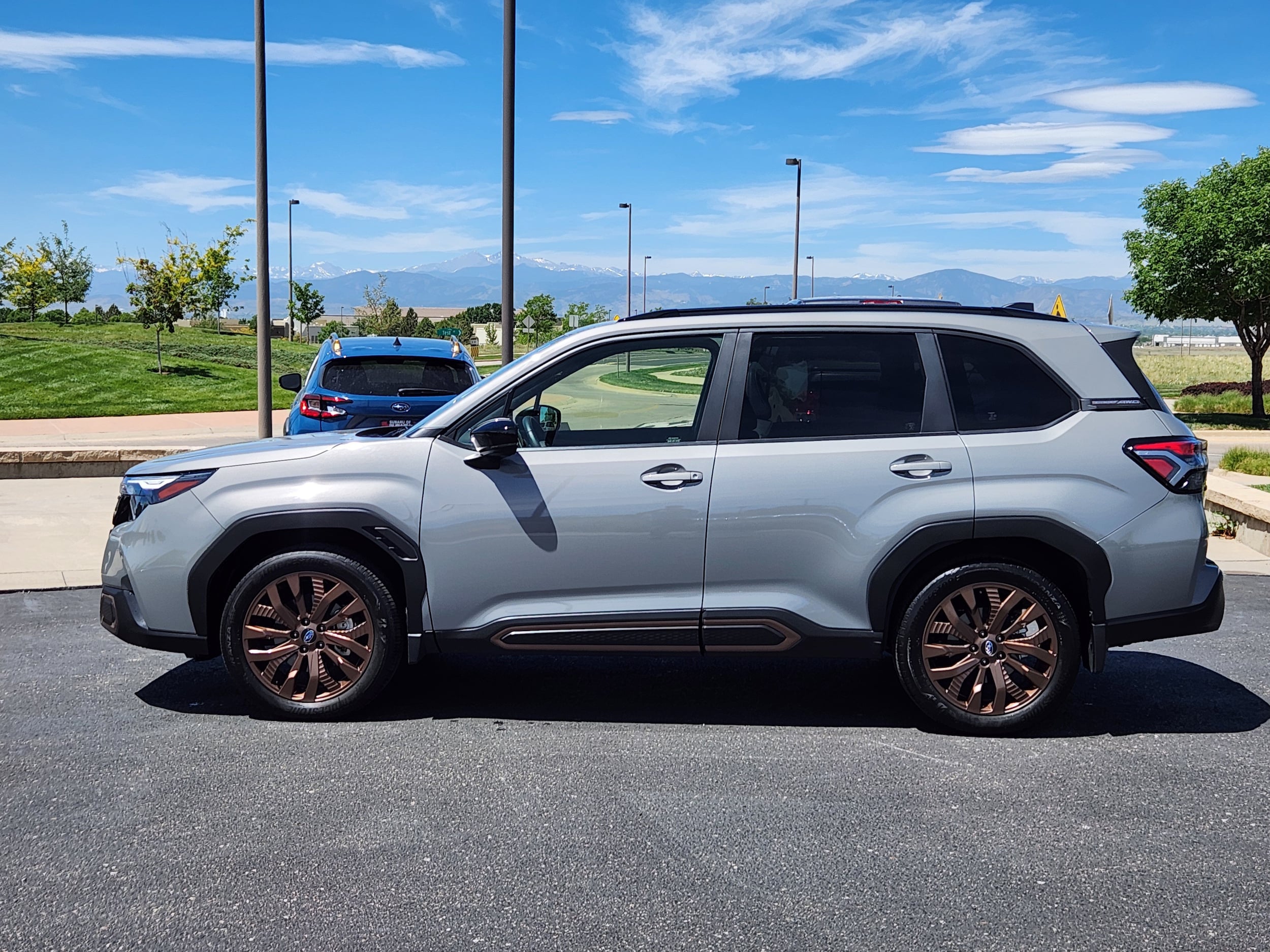 River Rock Pearl 2025 Subaru Forester SUV / Crossover All-Wheel Drive Continuously Variable Transmission