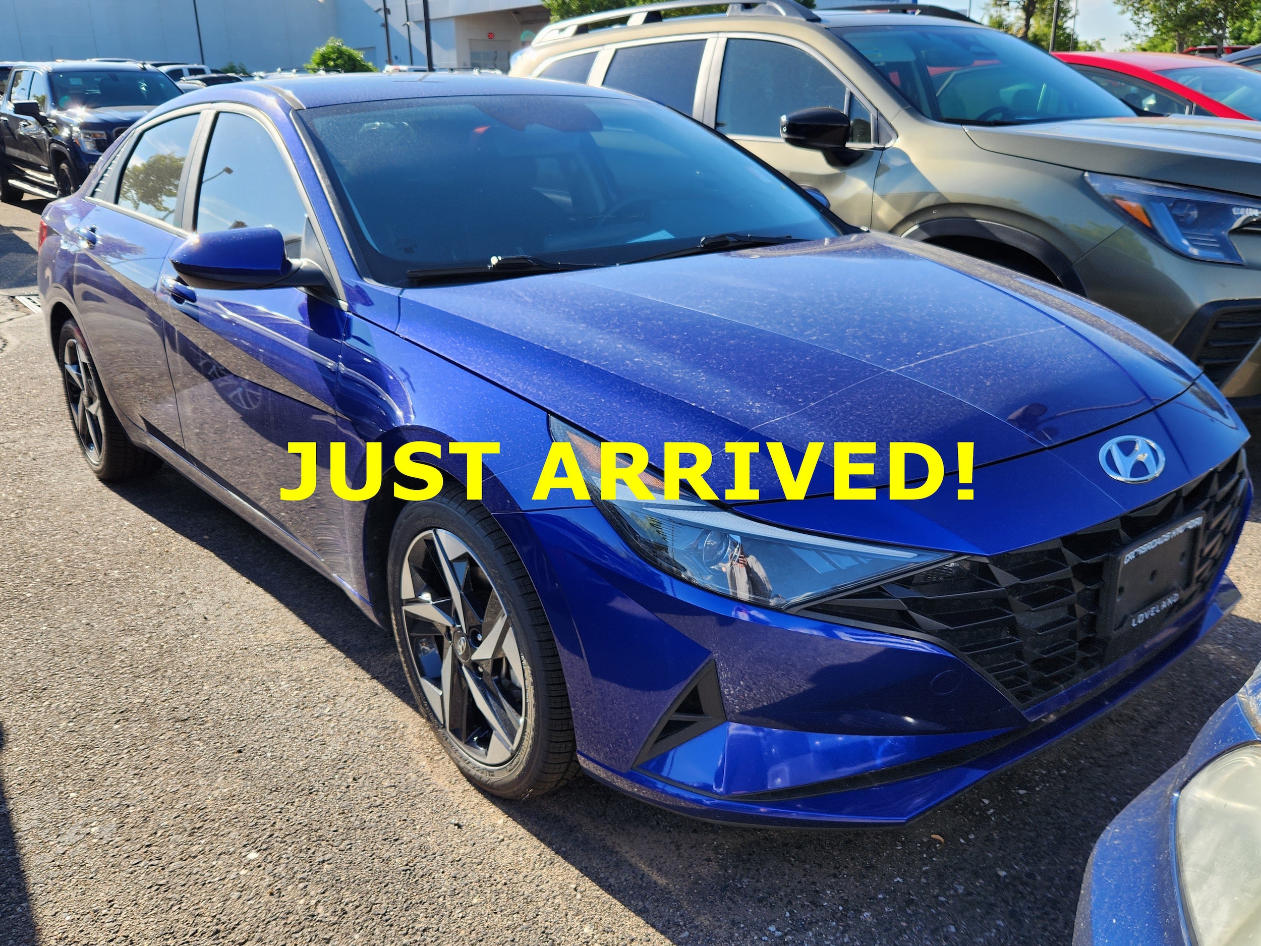 Intense Blue 2023 Hyundai Elantra Sedan Front-Wheel Drive Continuously Variable Transmission