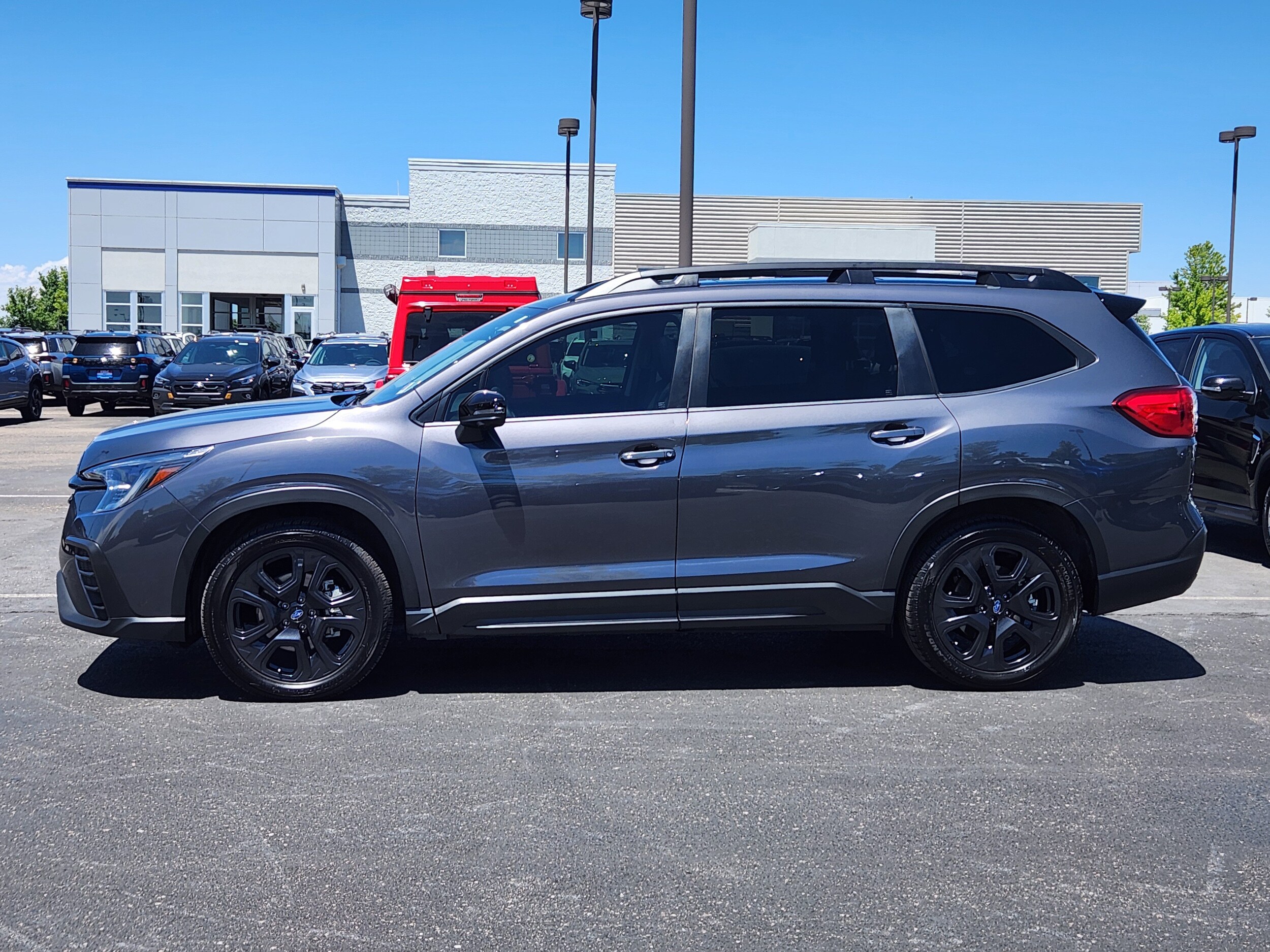 Magnetite Gray Metallic 2023 Subaru Ascent SUV / Crossover All-Wheel Drive Continuously Variable Transmission