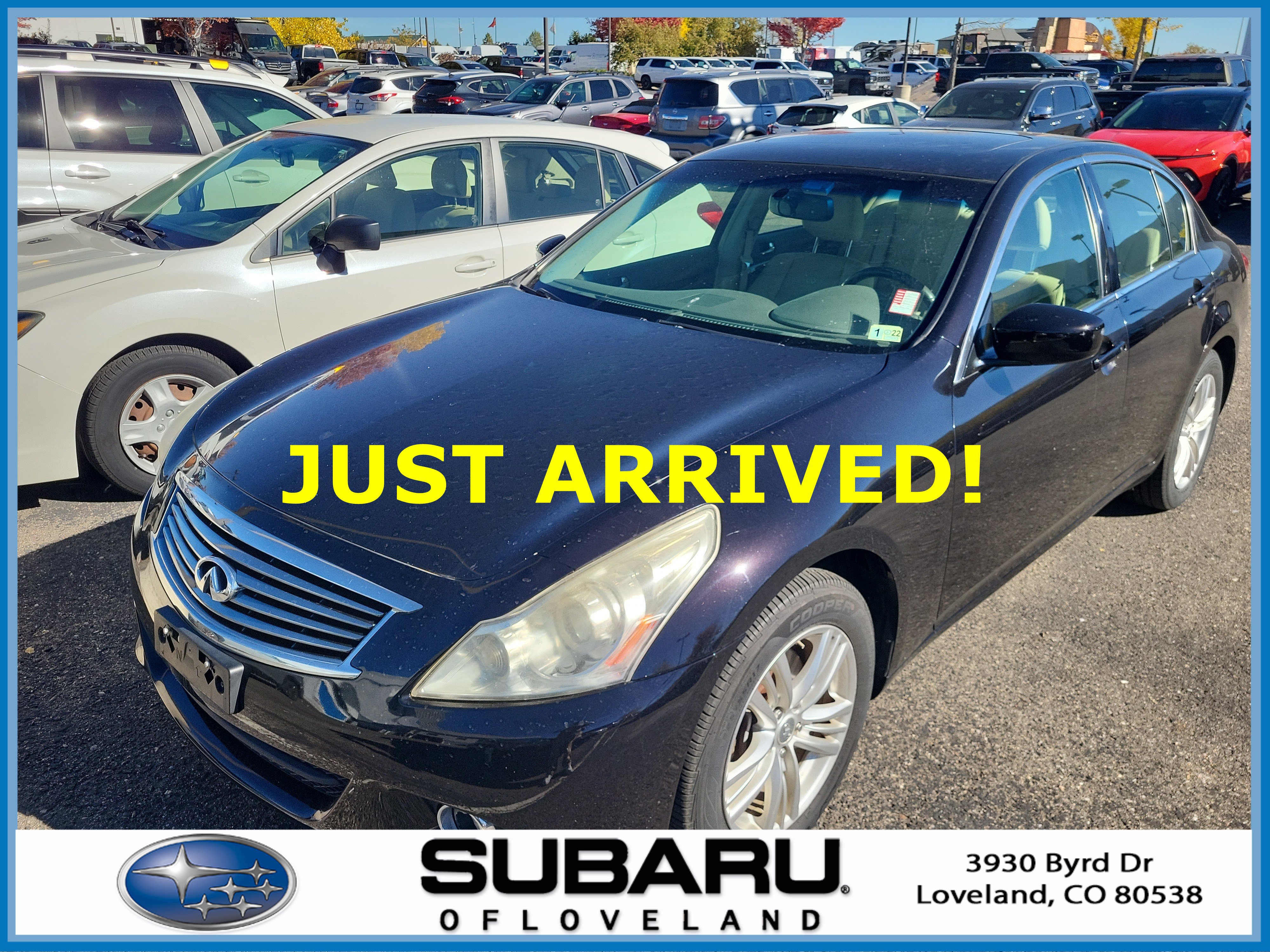 2012 INFINITI G Sedan
