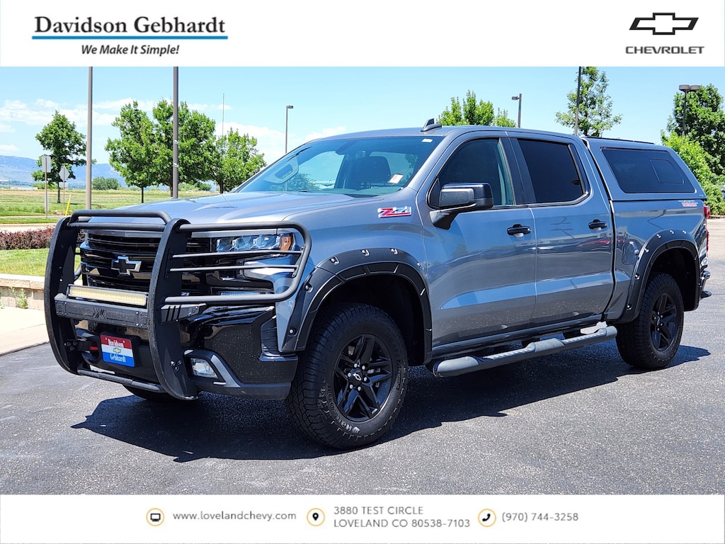 Used 2020 Chevrolet Silverado 1500 LT Trail Boss 4WD Crew Cab 147 LT Trail Boss