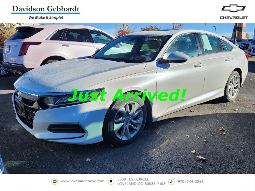 Used 2018 Honda Accord Sedan LX 1.5T LX 1.5T CVT