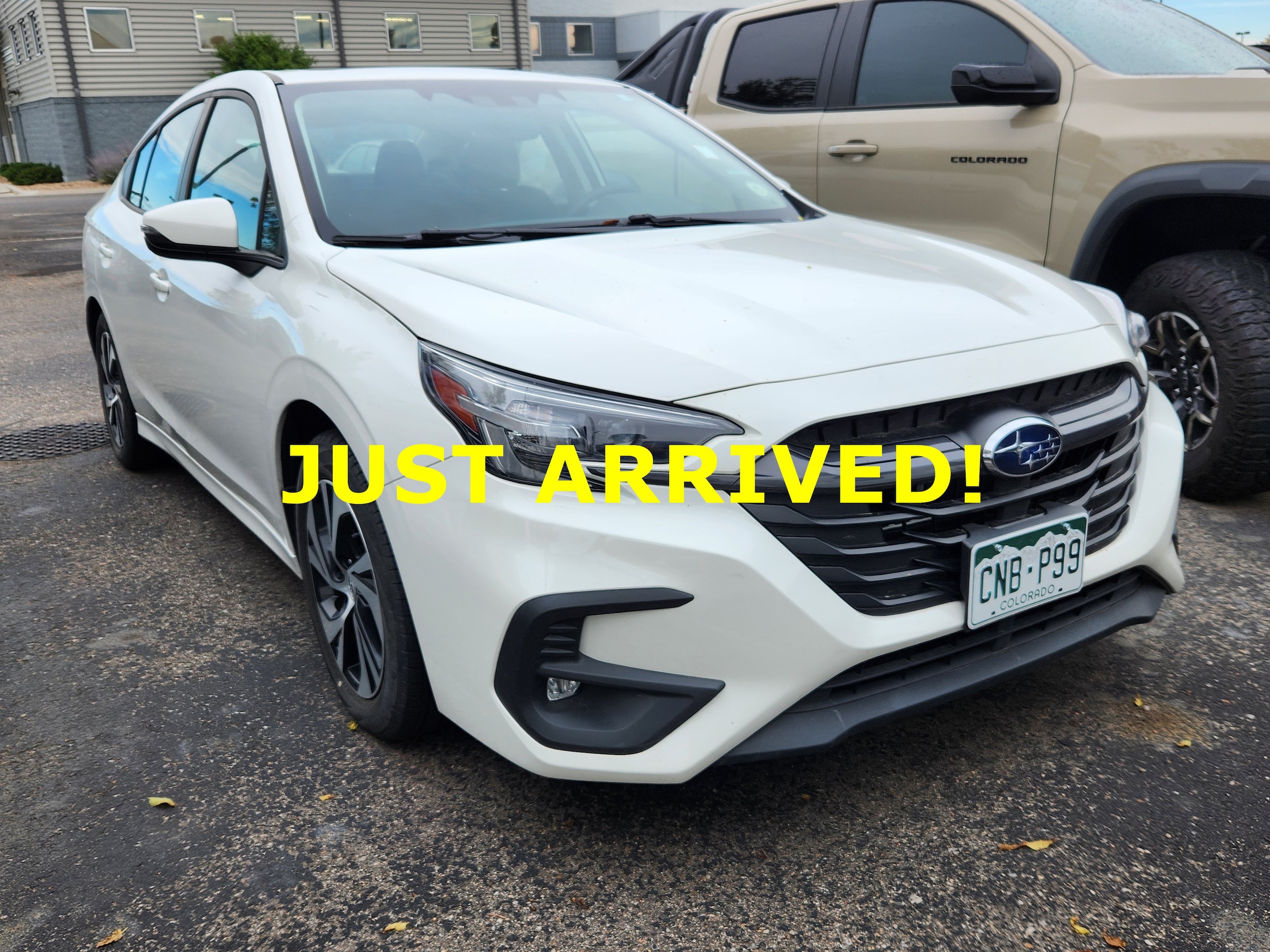 Crystal White Pearl 2024 Subaru Legacy Sedan All-Wheel Drive Continuously Variable Transmission
