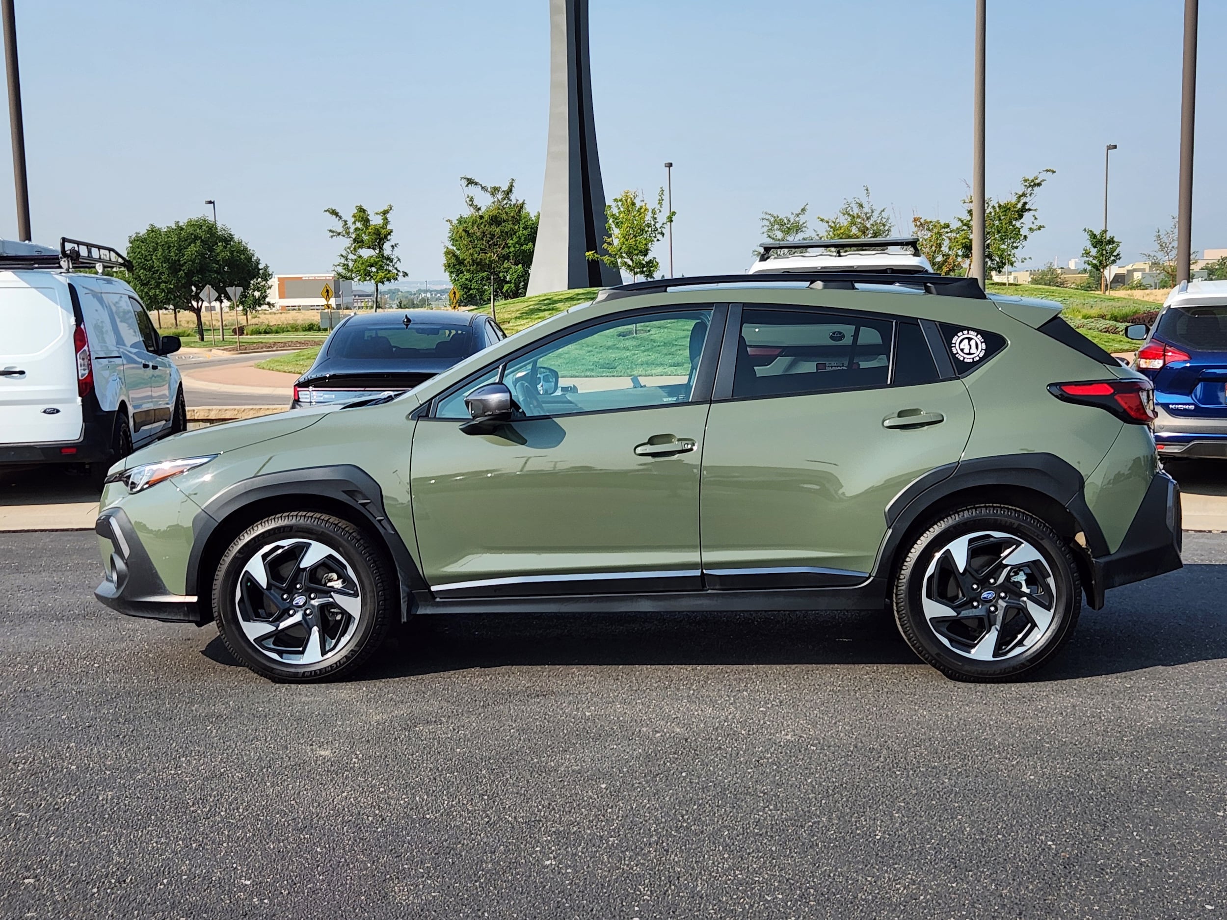Alpine Green 2024 Subaru Crosstrek SUV / Crossover All-Wheel Drive Continuously Variable Transmission