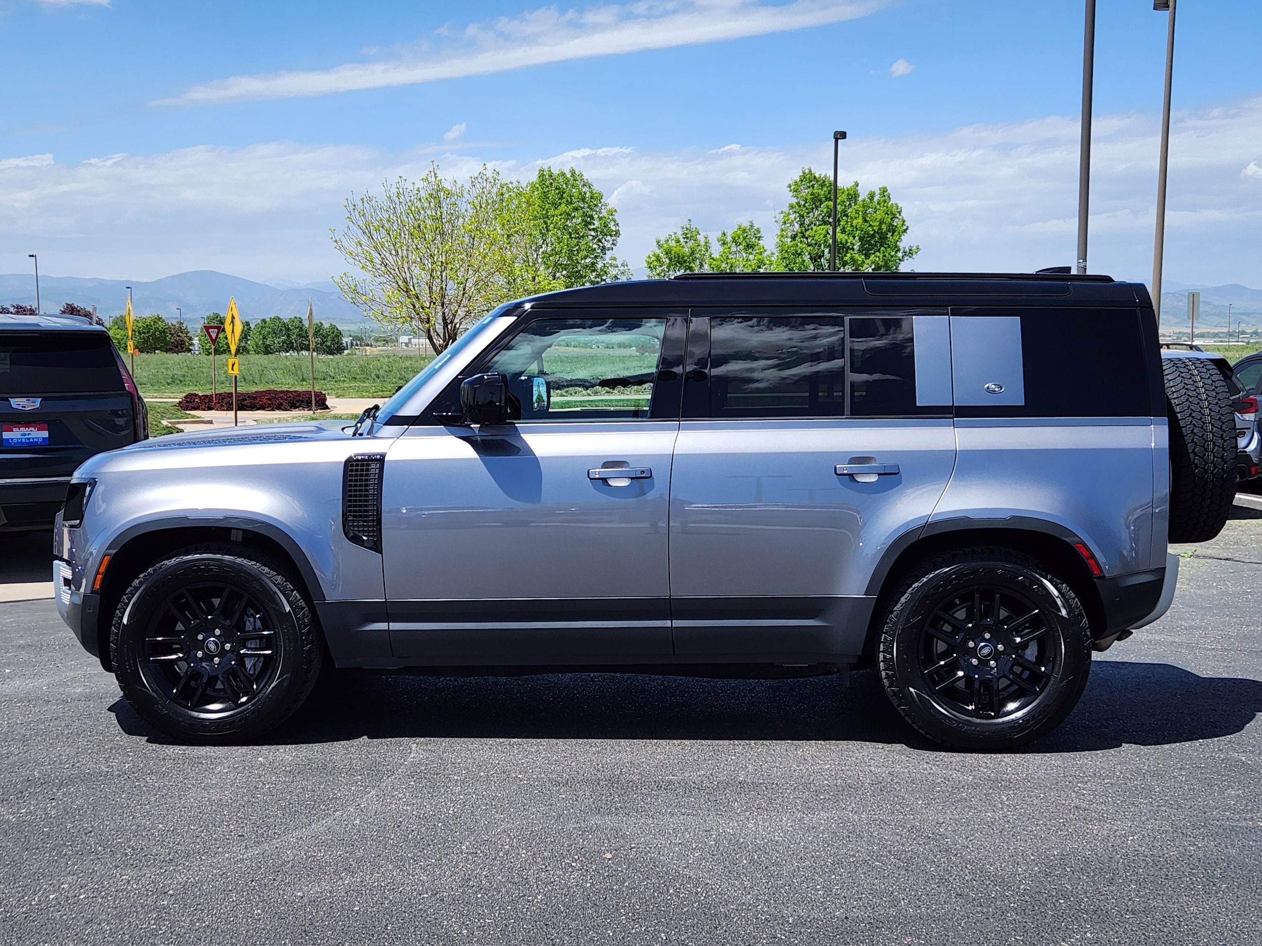 Used 2021 Land Rover Defender SE with VIN SALEPERUXM2044966 for sale in Loveland, CO