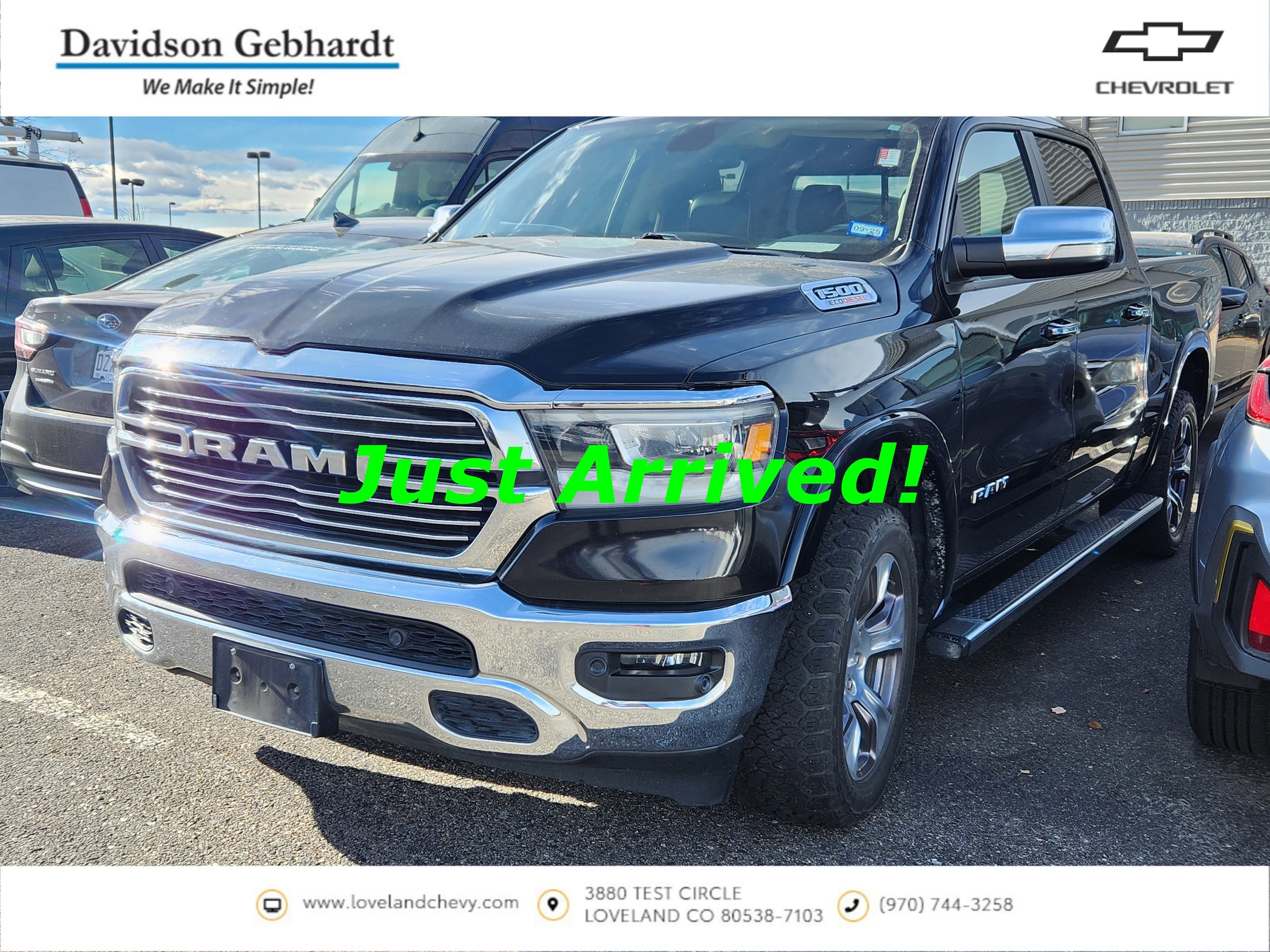 2020 RAM Ram 1500 Pickup Laramie