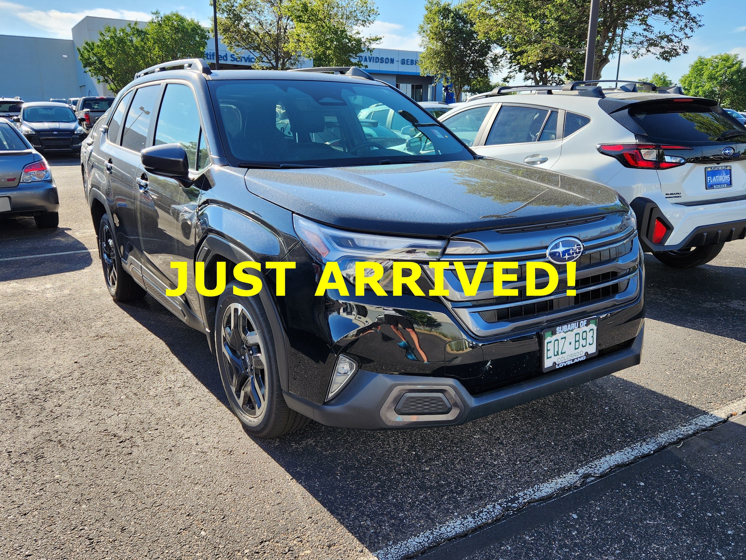 Crystal Black Silica 2026 Subaru Forester SUV / Crossover All-Wheel Drive Continuously Variable Transmission