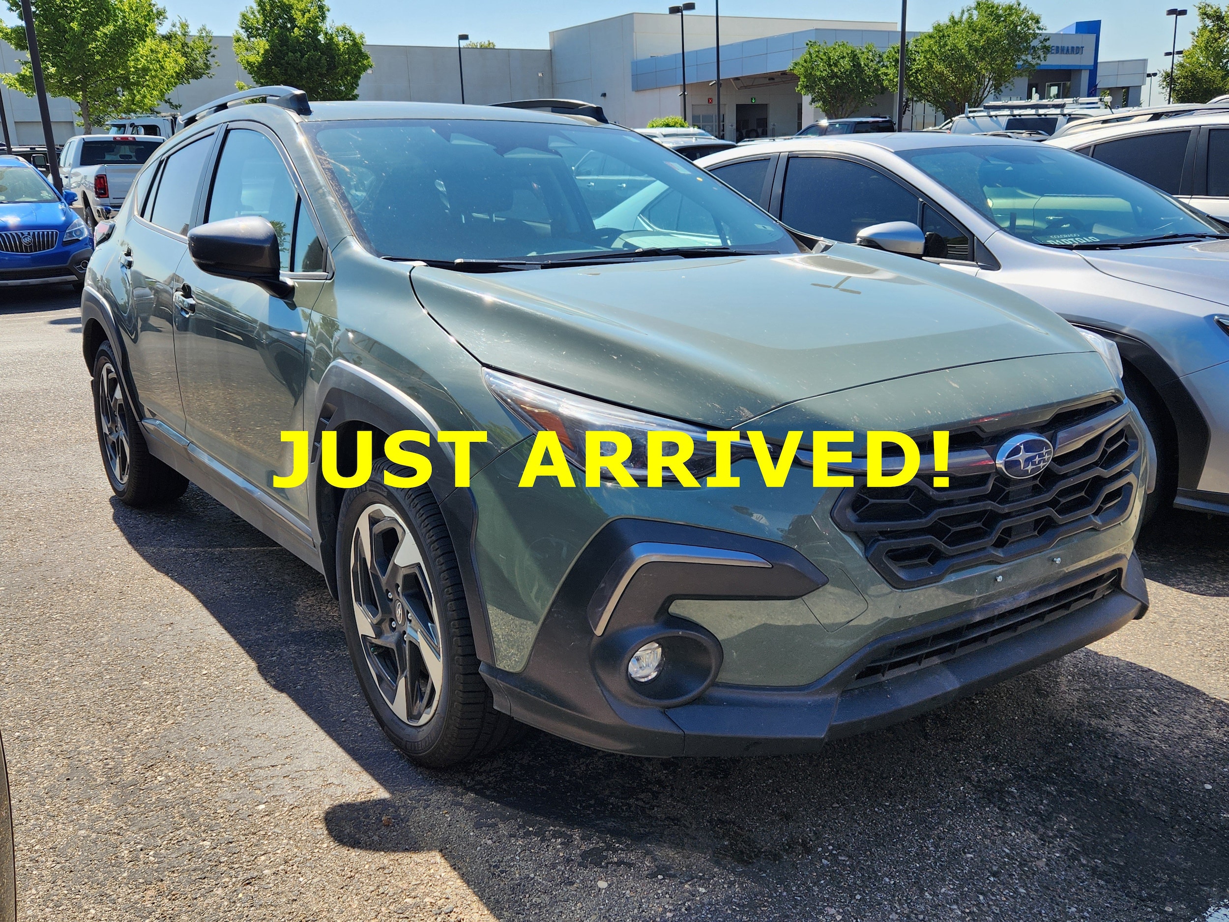 Alpine Green 2024 Subaru Crosstrek SUV / Crossover All-Wheel Drive Continuously Variable Transmission