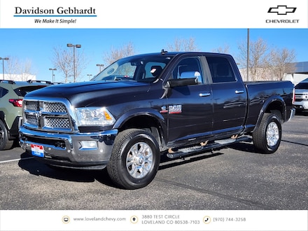 2018 Ram 2500 Laramie Laramie 4x4 Crew Cab 64 Box