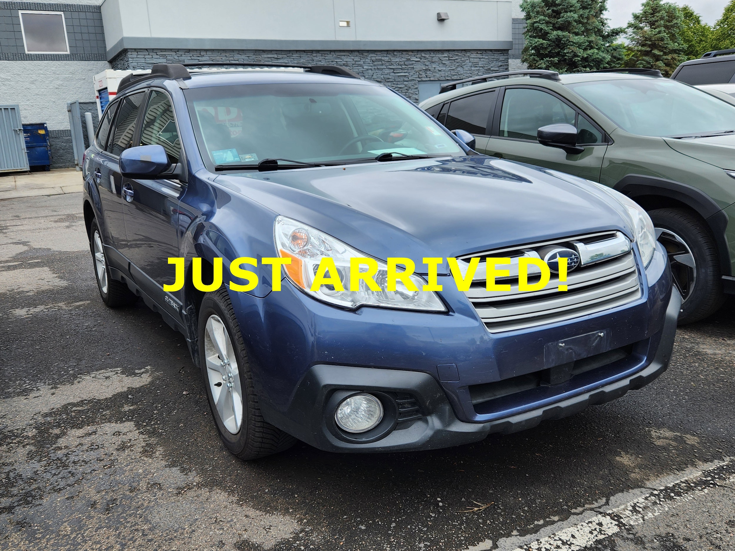 Twilight Blue Metallic 2013 Subaru Outback 2.5i Premium Wagon All-Wheel Drive Continuously Variable Transmission