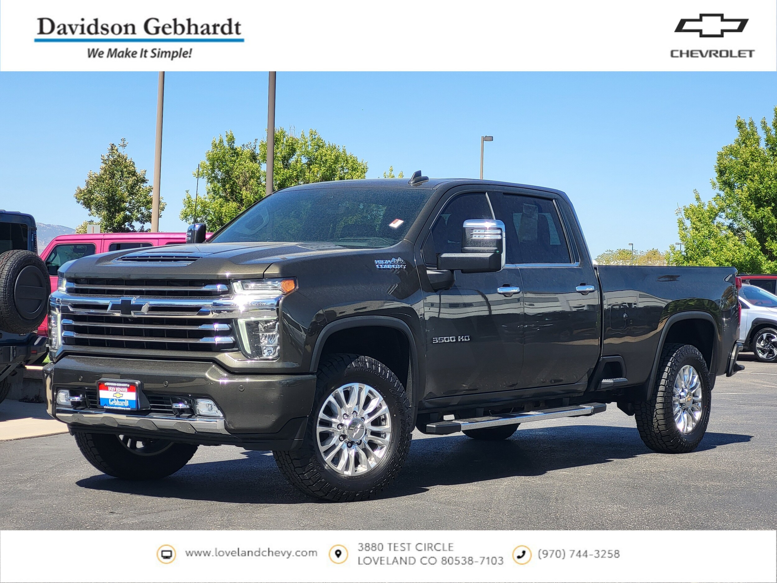 2022 Chevrolet Silverado 3500HD High Country Crew Cab 4WD