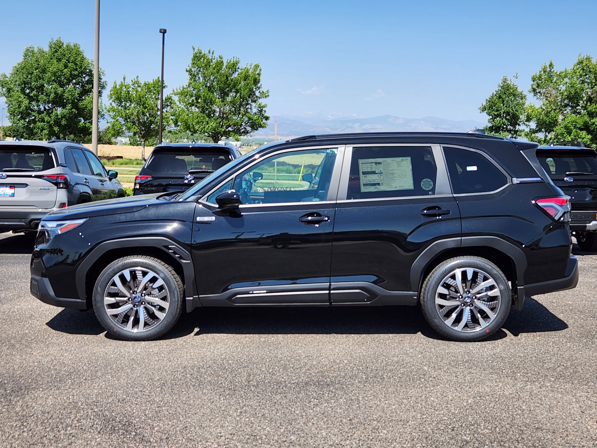 Crystal Black Silica 2026 Subaru Forester Hybrid SUV / Crossover All-Wheel Drive Continuously Variable Transmission