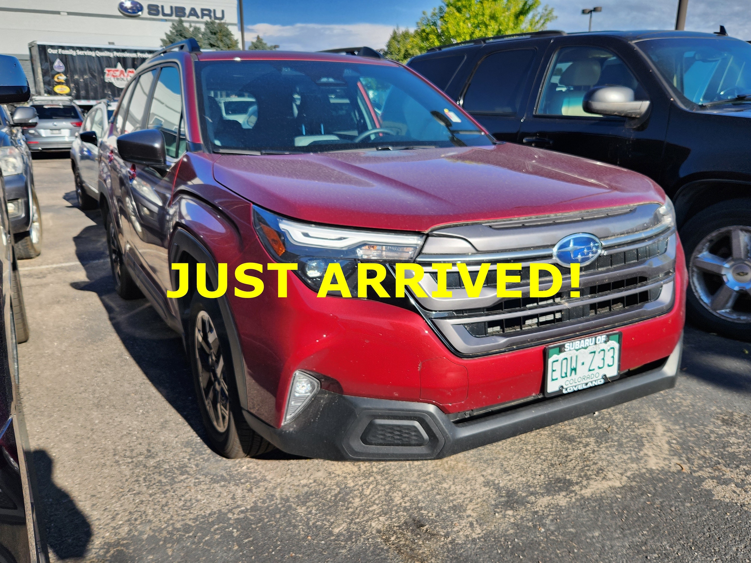 Crimson Red Pearl 2026 Subaru Forester SUV / Crossover All-Wheel Drive Continuously Variable Transmission