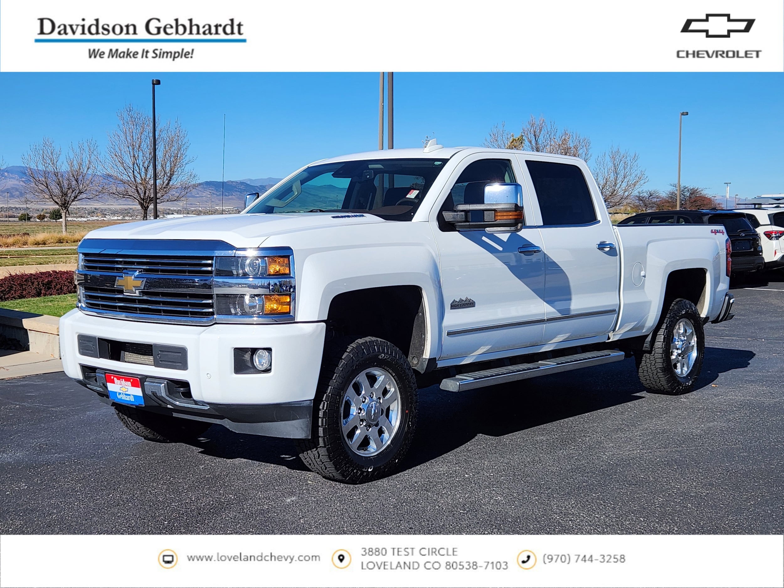 2015 Chevrolet Silverado HD High Country's photo