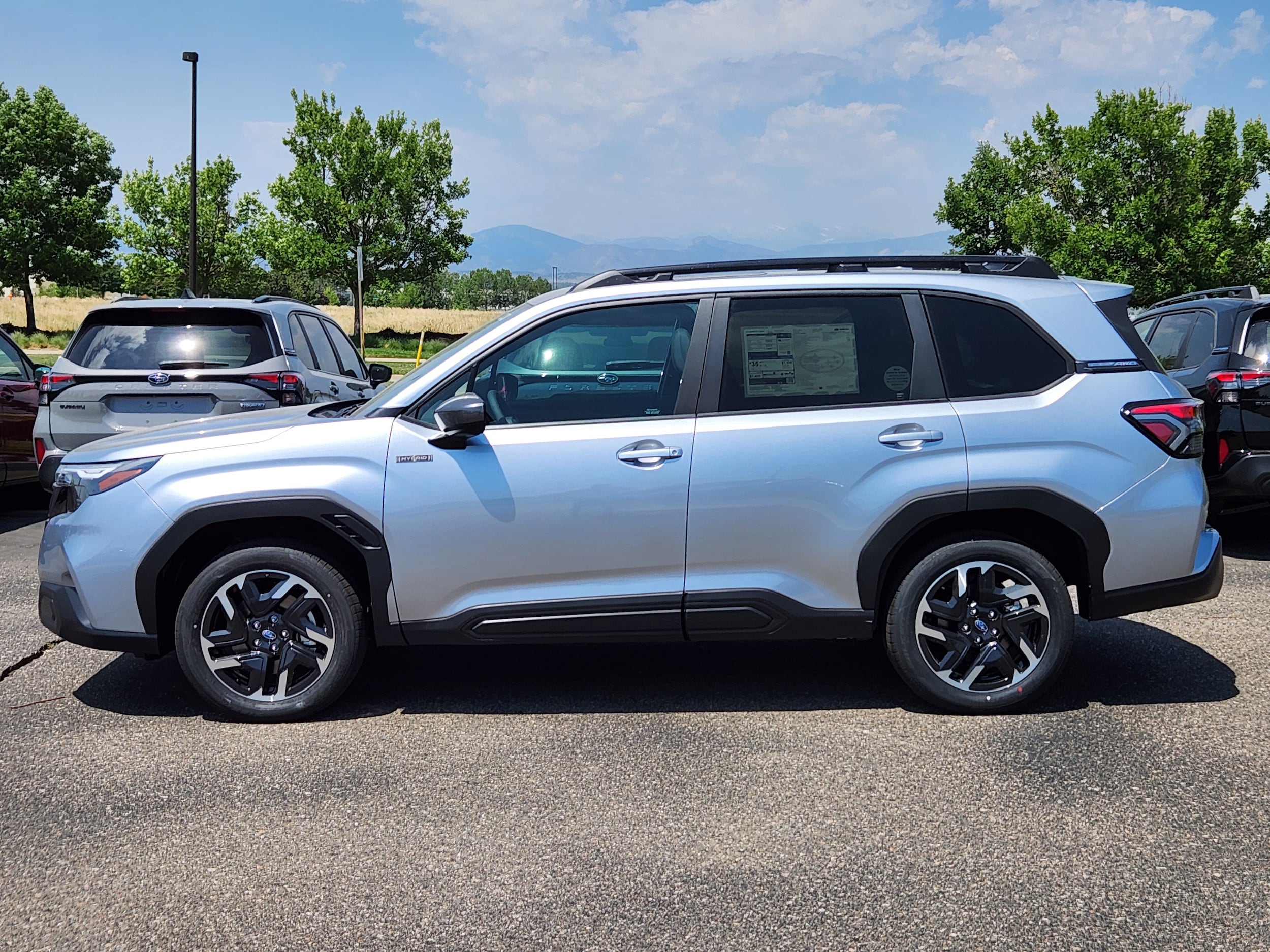 Ice Silver Metallic 2026 Subaru Forester Hybrid SUV / Crossover All-Wheel Drive Continuously Variable Transmission