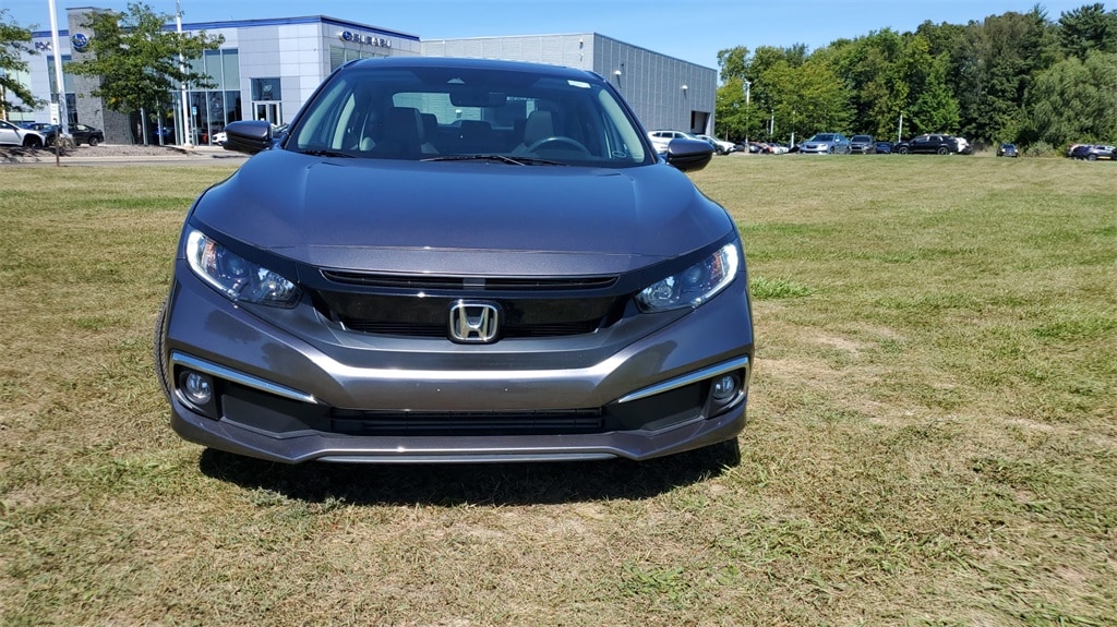 Used 2021 Honda Civic EX-L with VIN 19XFC1F78ME007173 for sale in Macomb, MI